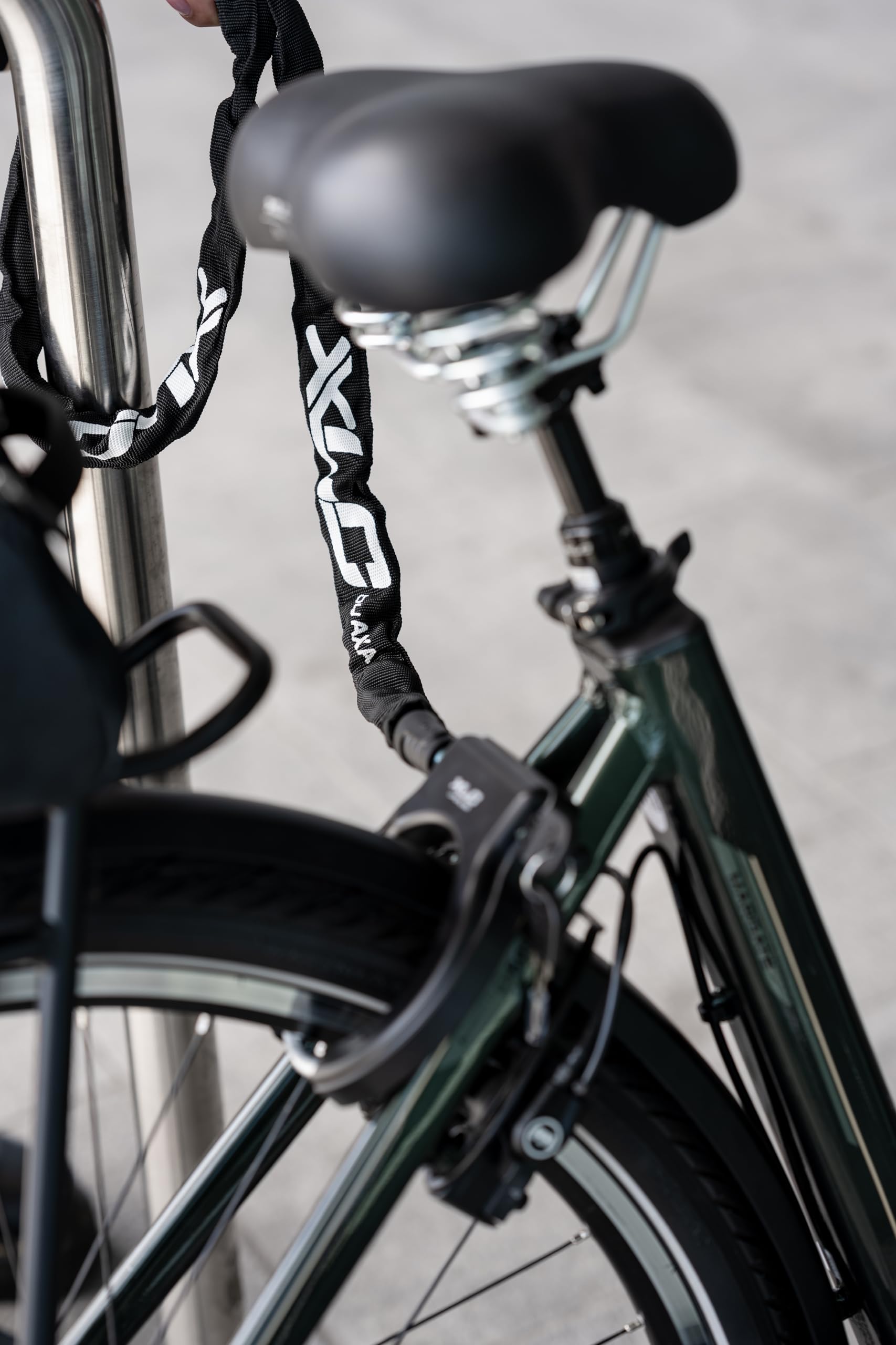 XLC Fantomas II LO-F02 Antivol léger pour vélo Noir