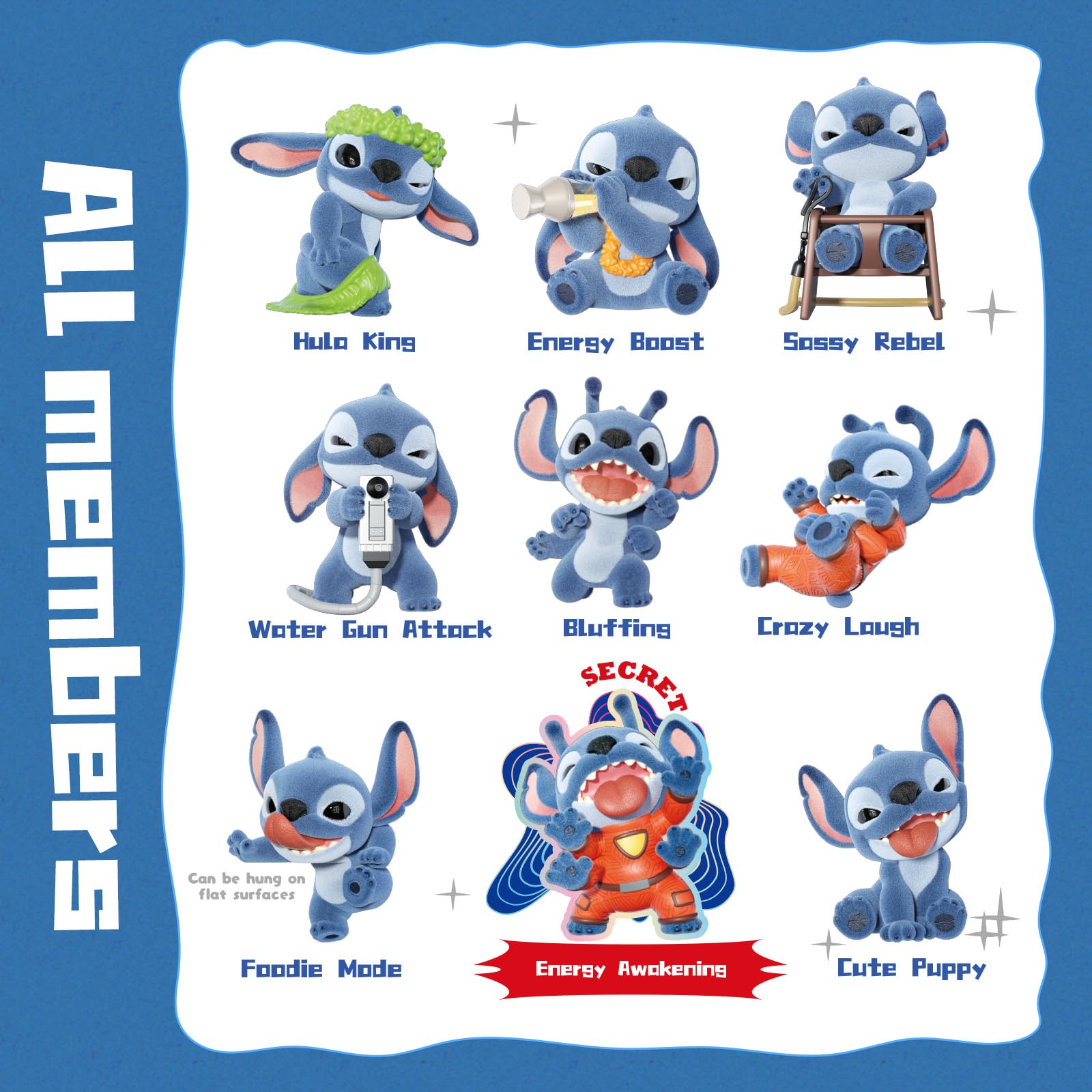 MINISO Disney Stitch Naughty Stitch Series Blind Box Figures
