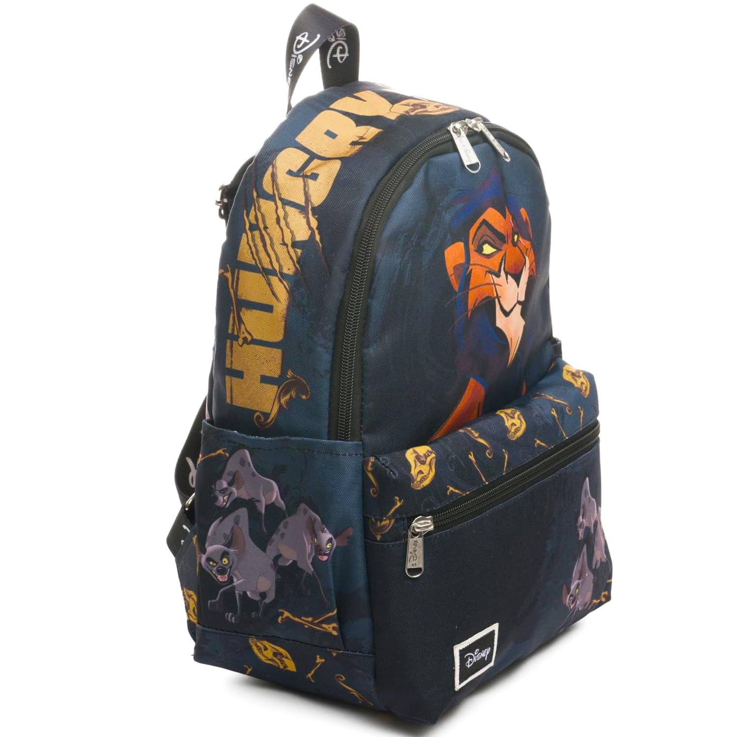 Disney Mini zaino per ragazze con Re Leone – Bundle con mini borsa da 33 cm con cicatrice Plus bottiglia d'acqua Lion King Scar zaino borsa per bambini, ragazze, donne