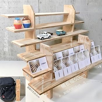 あさり　お店型什器 （６枚屋根）　計２点　イベント什器 あさり お店型什器 （6枚屋根） 計2点 イベント什器 2段クロス