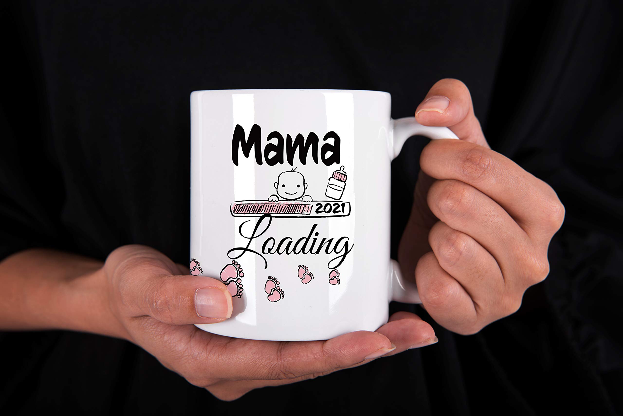 Maman Loading 2021 - Idée Cadeau Pour Femme Enceinte Avec Inscription