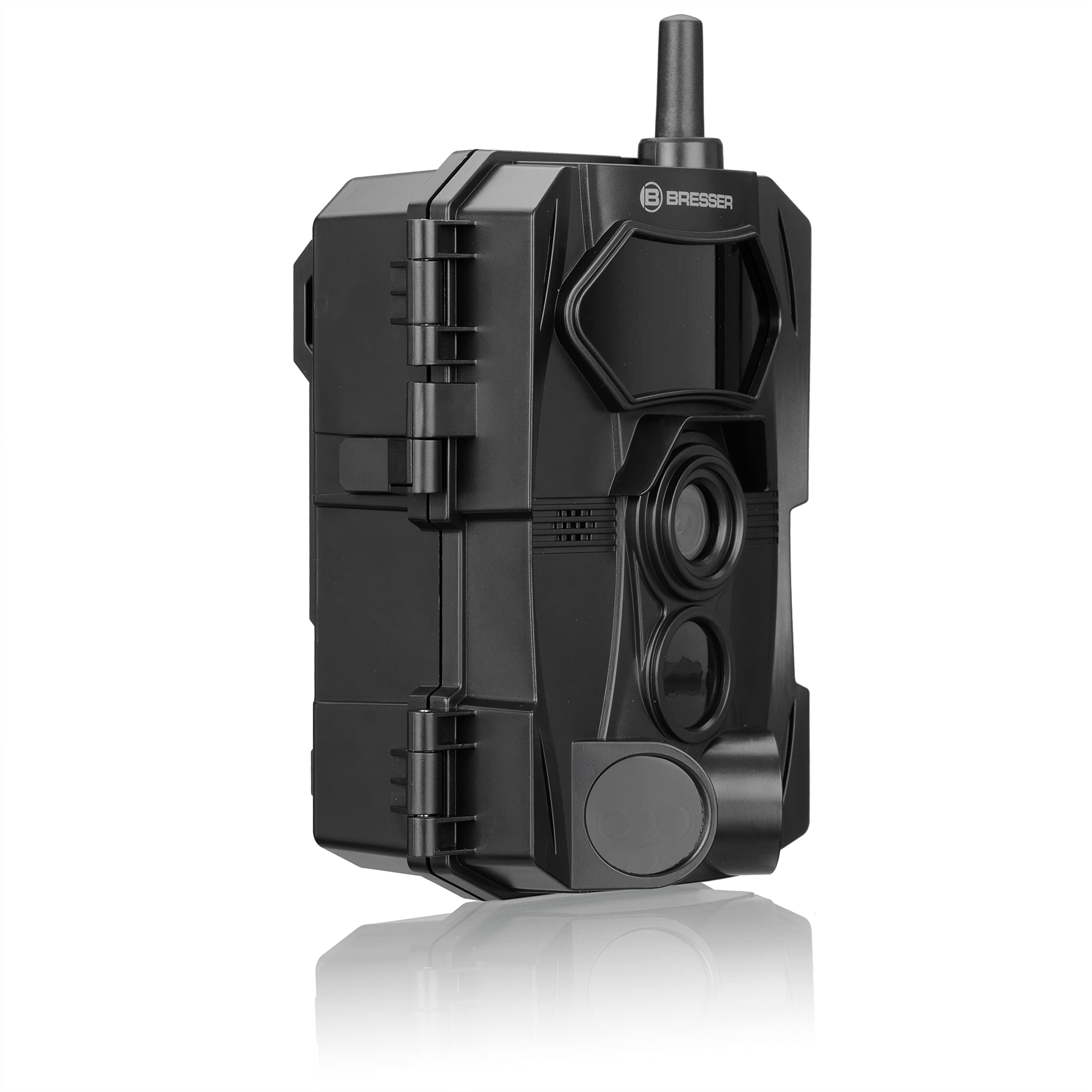 Bresser Wildkamera 5 MP Full-HD mit PIR-Bewegungssensor, Infrarot-LED-Beleuchtung, Wasserdicht IP65, 5MP Sensor, Gartenüberwachung, Tierbeobachtung, 32 GB MicroSD Bresser Wildkamera 5 MP Full-HD mit PIR-Bewegungssensor, Infrarot-LED-Beleuchtung, Wasserdicht IP65, 5MP Sensor, Gartenüberwachung, Tierbeobachtung, 32 GB MicroSD