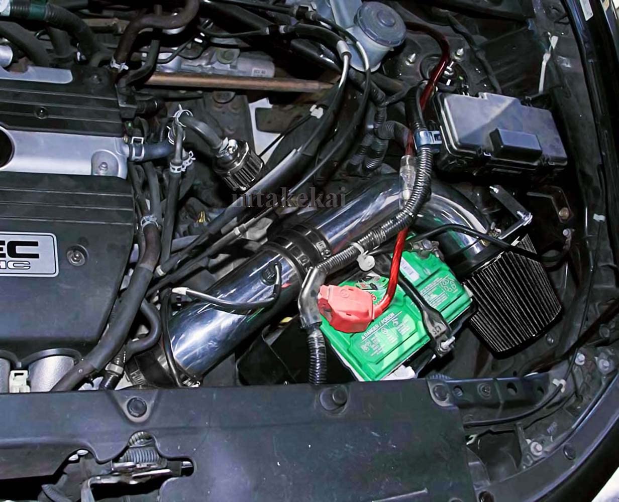 INTAKEKAI Performance Air Intake (Compatible with 2003 2004 2005 HONDA ELEMENT DX LX EX 2.4L L4 MODELS) (BLACK)