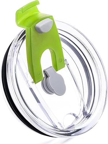 Tapas de vaso de 20 onzas, tapa de repuesto para Yeti Rambler de 20 onzas, estilo antiguo Rtic y más, apto para popotes, vaso de 20 onzas, funda