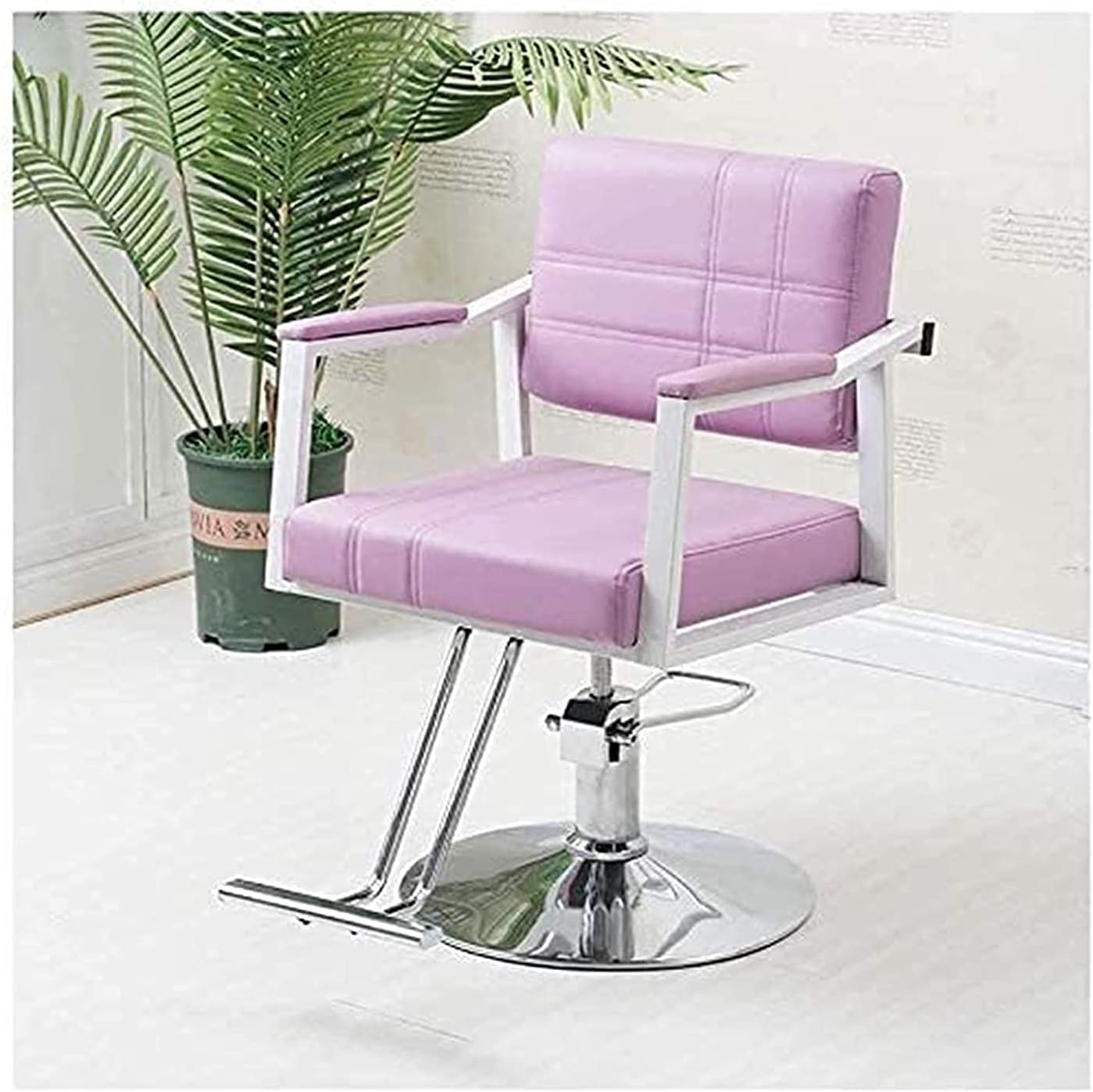 Amazon｜モデリングチェア油圧理髪チェア ヘアサロンチェアスタイリング理髪店椅子ヘビーデューティリクライニング油圧ヘアスタイリングチェアお支持チェアサロンチェア ヘアサロン設備