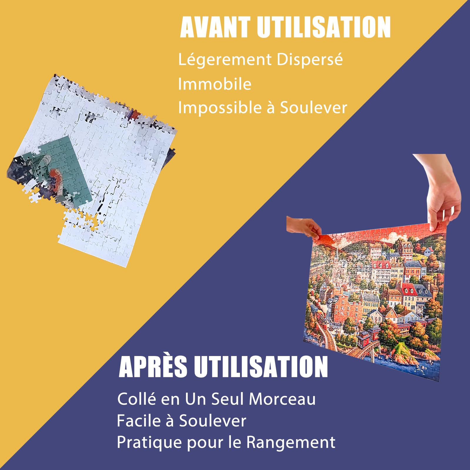 Colle De Puzzle Avec Applicateur 240ML Séchage Rapide - Loisirs Créatifs