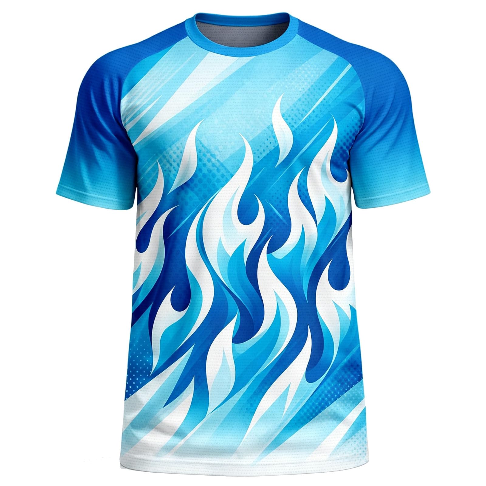 Mens T Shirt Football Fan Team Themed Graphic Shirts Crew Neck Short Sleeve Soccer Fan Tops Vintage Casual Tshirts Athletic Football Tees Training Matches and Casual Wear