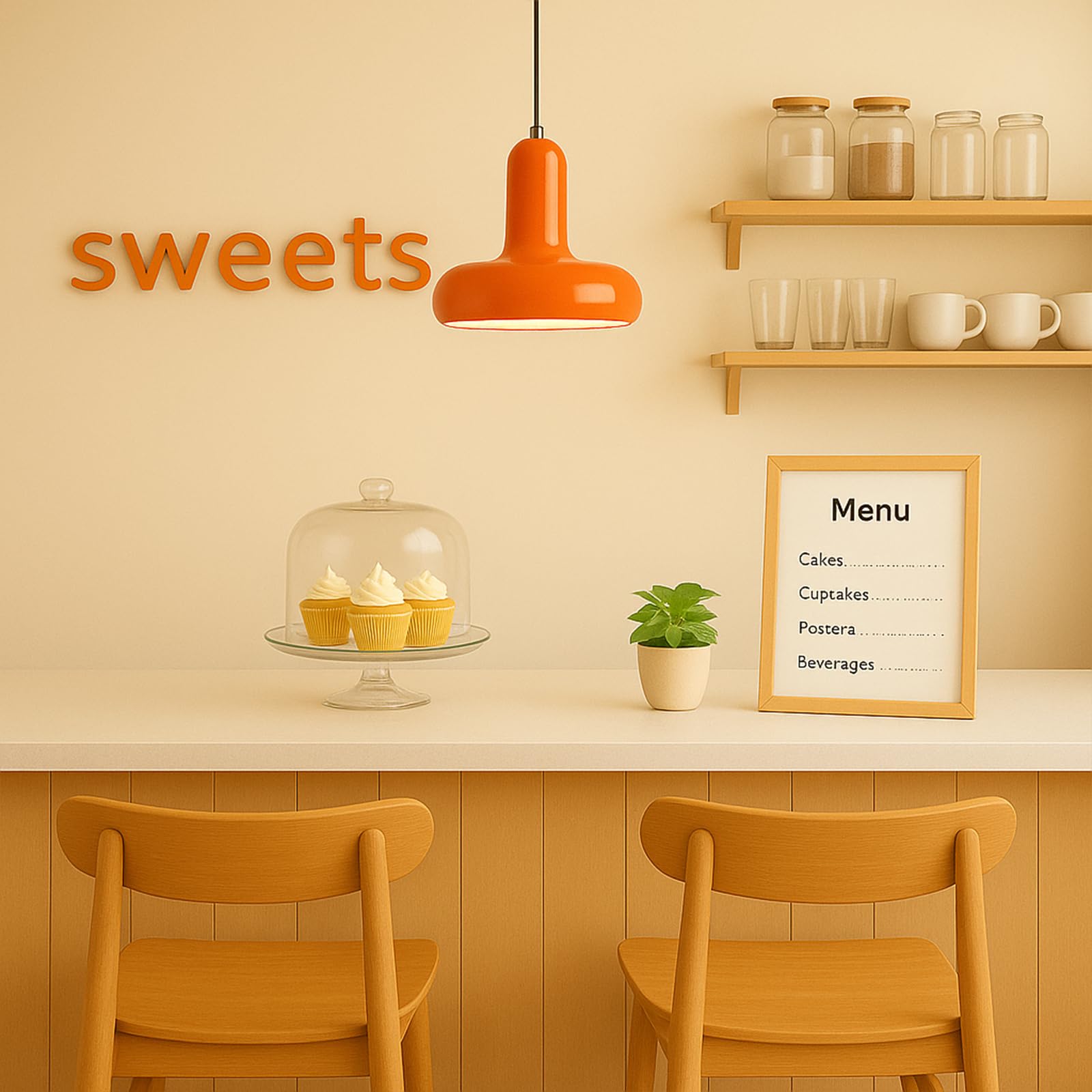 Vintage LED Hanglamp - Retro Stijl, Moderne Verlichting voor Eetkamer