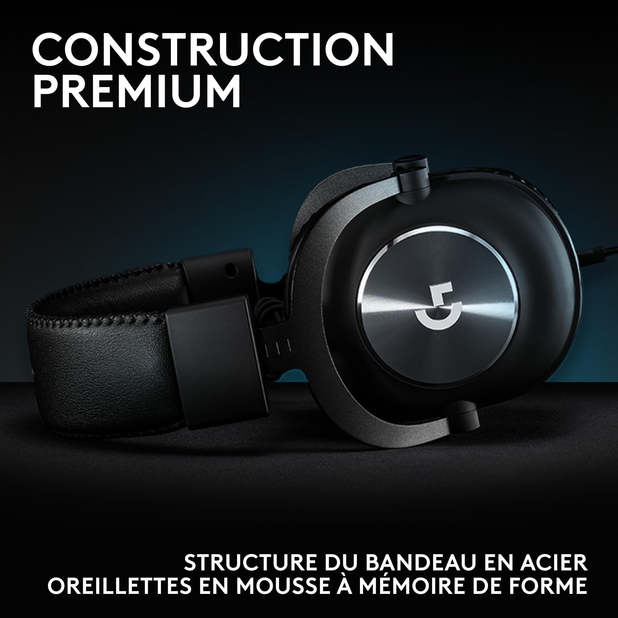 Logitech G Pro X SE Casque Gaming Filaire avec Microphone Micro détachable DTS Headphone X 7.1 pour PC Xbox One Xbox Series X|S PS5 PS4 avec DAC USB - Noir