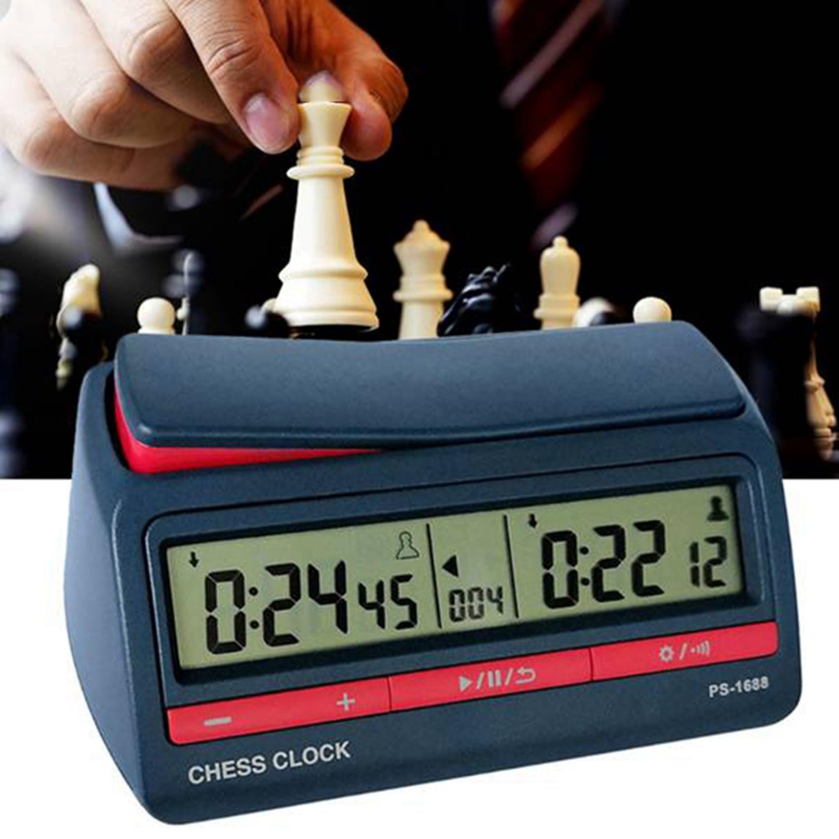 2X Horloge D'échecs Numérique Professionnelle Avancée pour échecs PS-1688