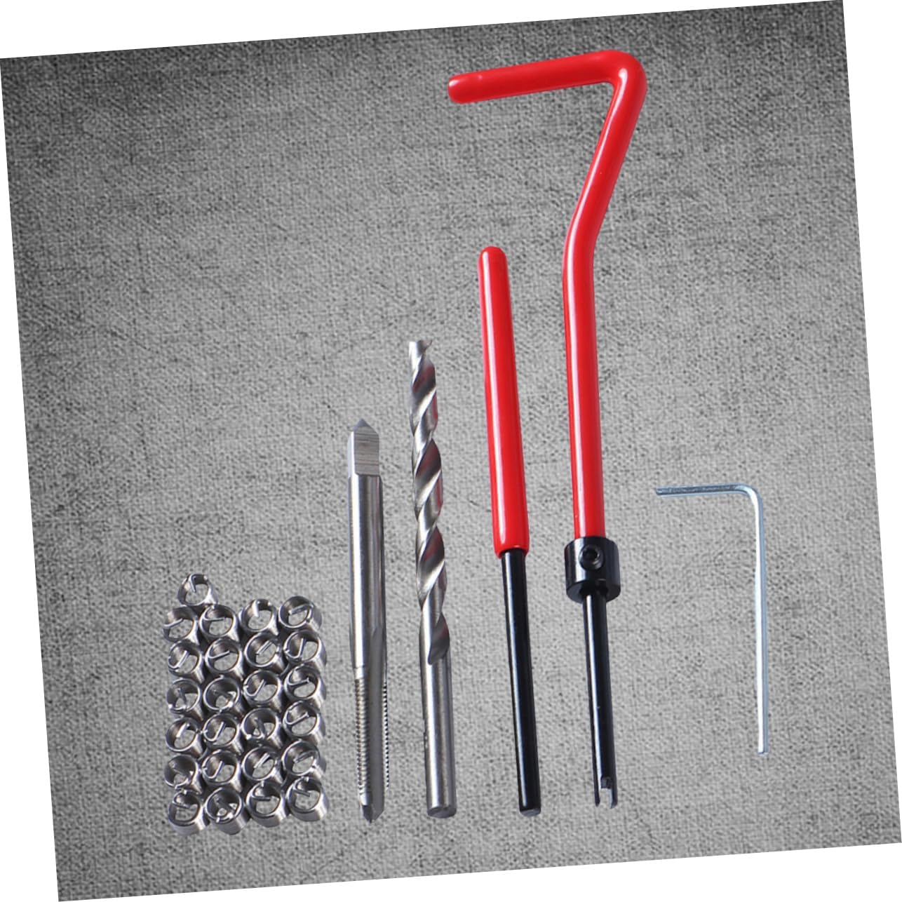 30pcs Full Helicoil Thread Repair Kit Thread Insert Tool for Engine Repair