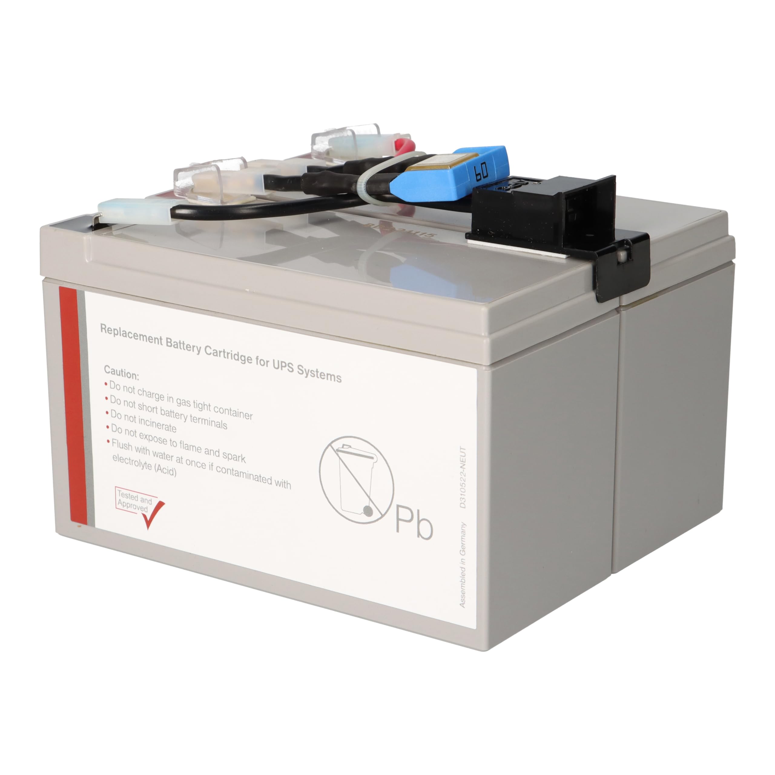 RBC48 Akku plug'n'Play für APC Smart UPS 750 + HP/IBM/Fujitsu USV