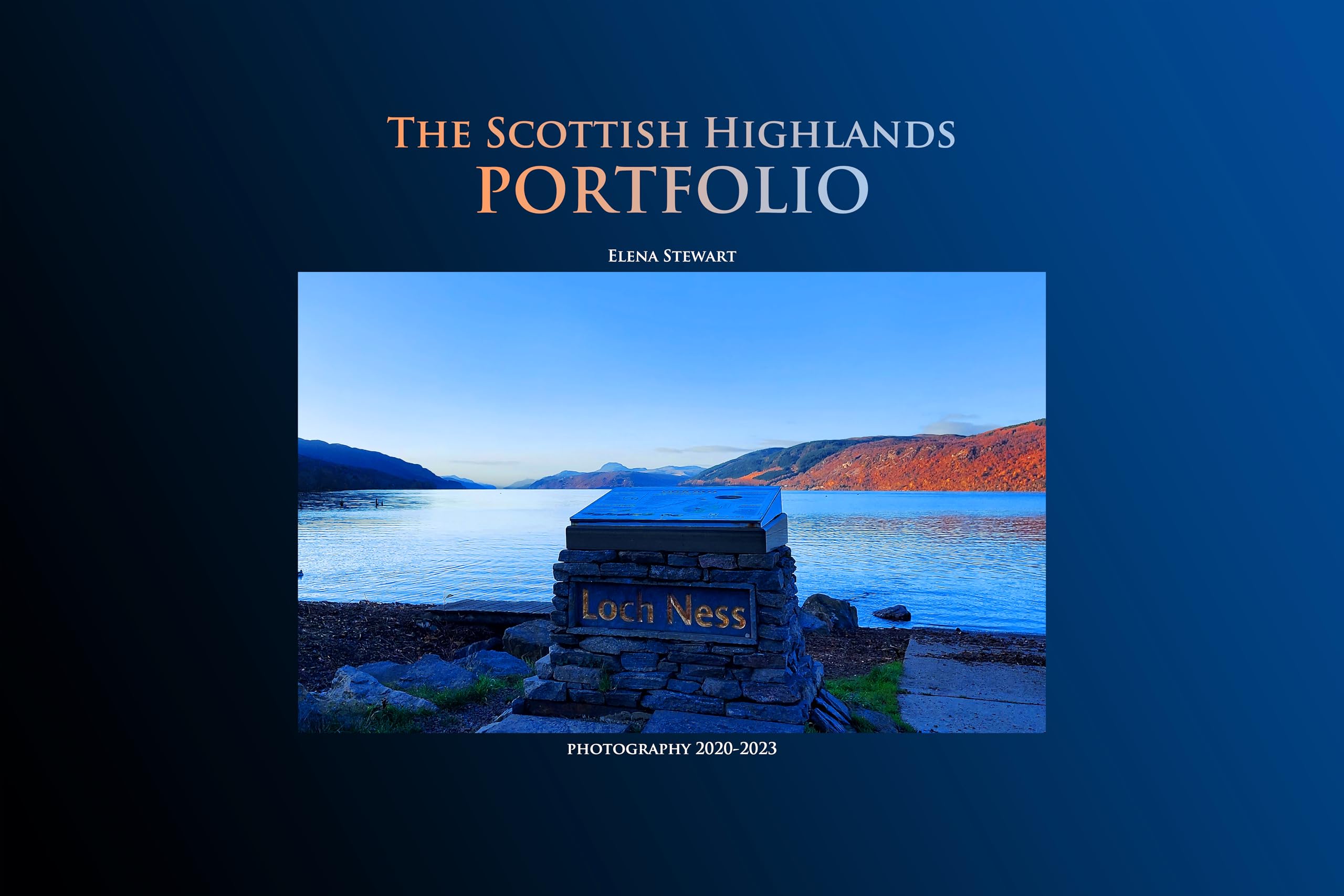 The Scottish Highlands Portfolio livre de photographies d'Écosse en anglais