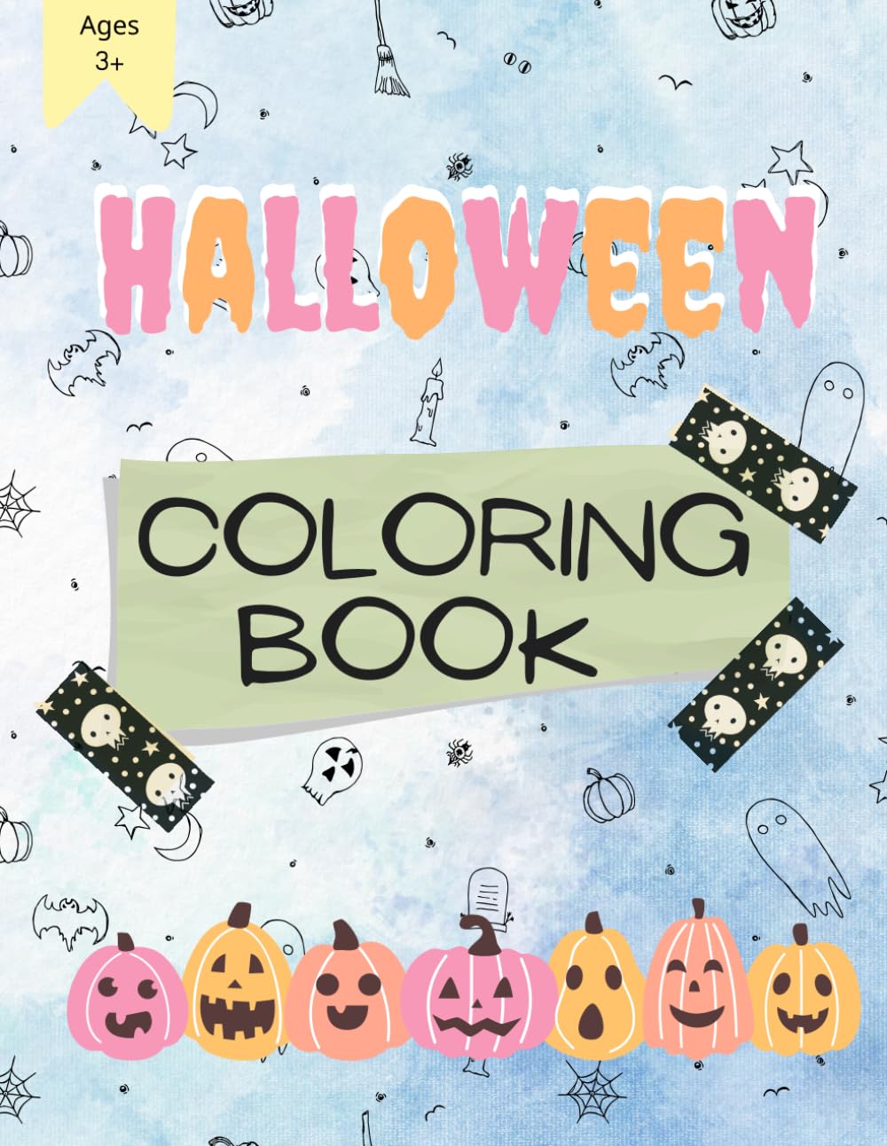 Halloween Coloring Book for Toddlers