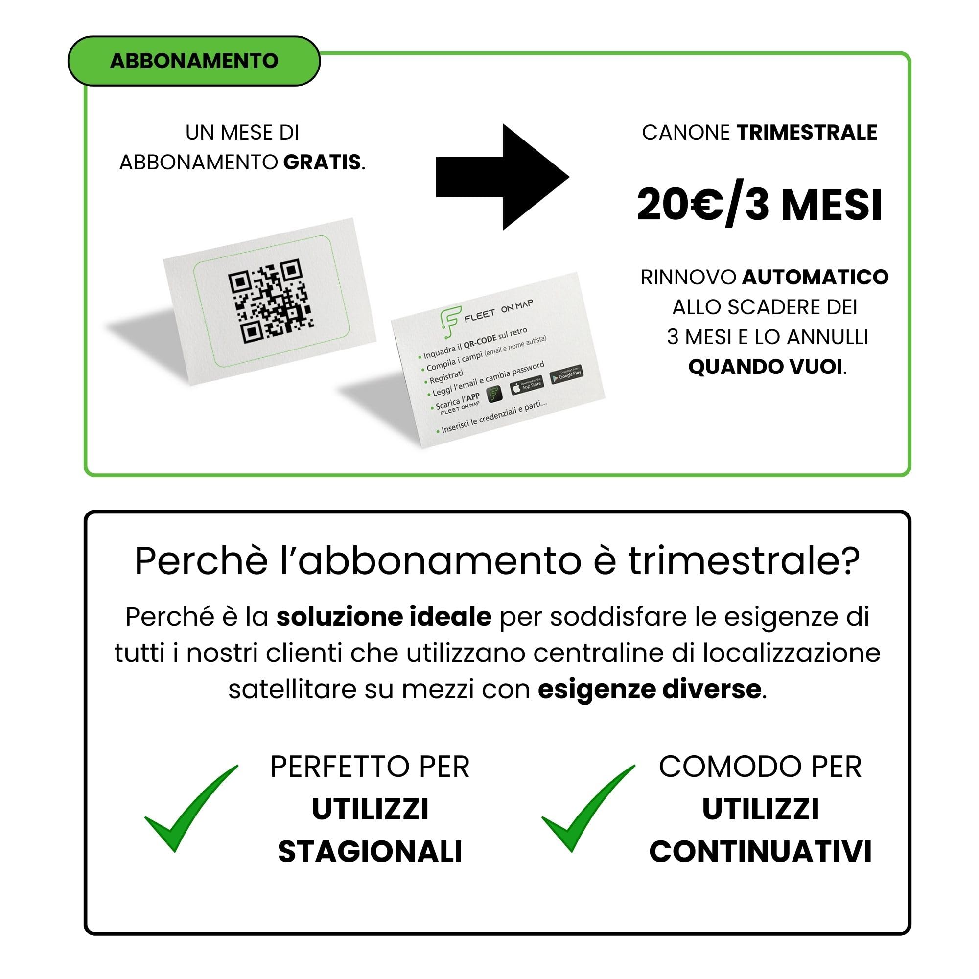 GPSMOTO Localizzatore GPS 4G per Moto con APP + Abbonamento 1 mese GRATIS, Collegamento Semplicissimo (2 cavi)