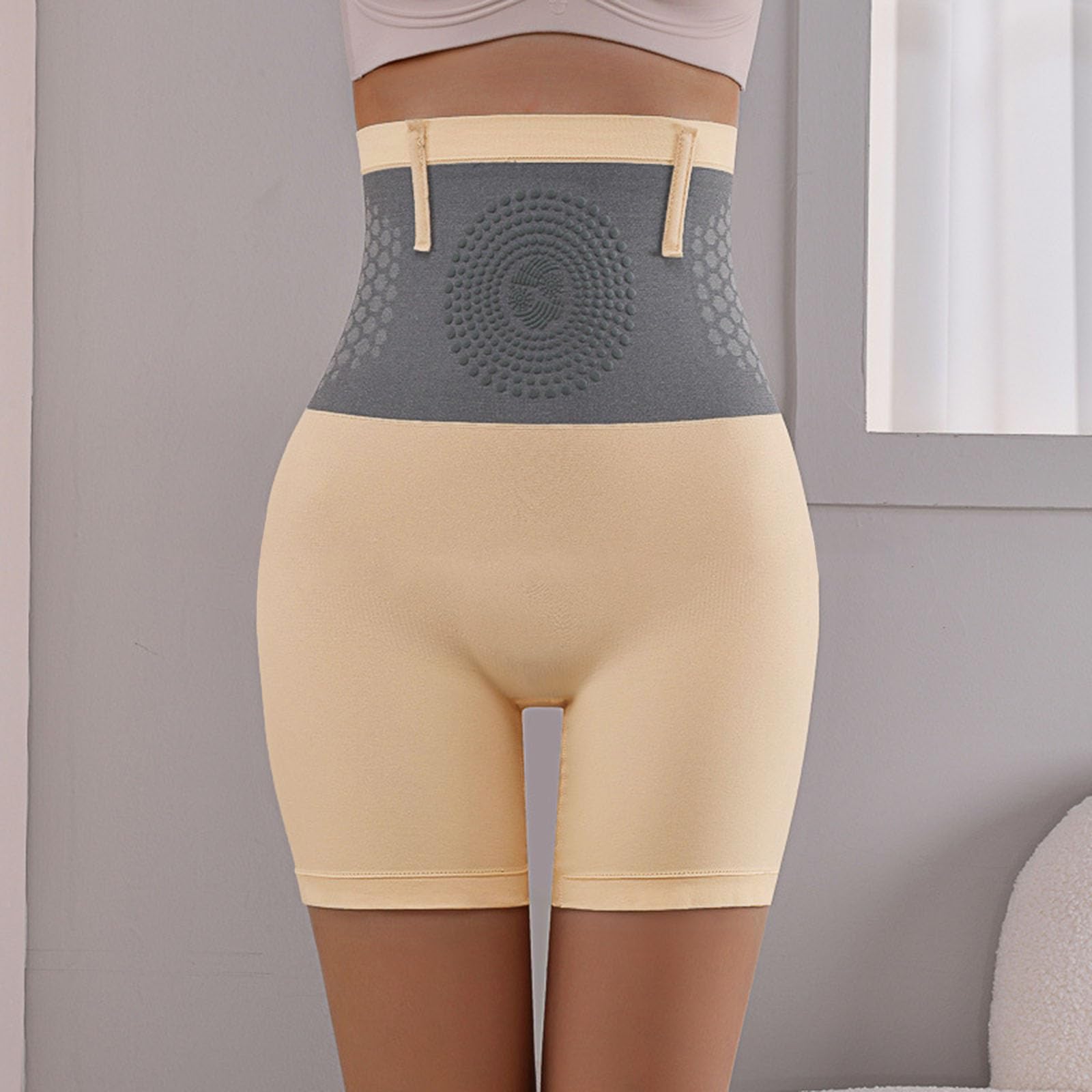 Short Gainant Femme Ventre Plat Short Sculptant Thermogénique Brûleur De Graisse Shorts Gainant Femme 4 en 1 Shorts Shapewear Slim Shorty Confortab Gainant Brule Graisse