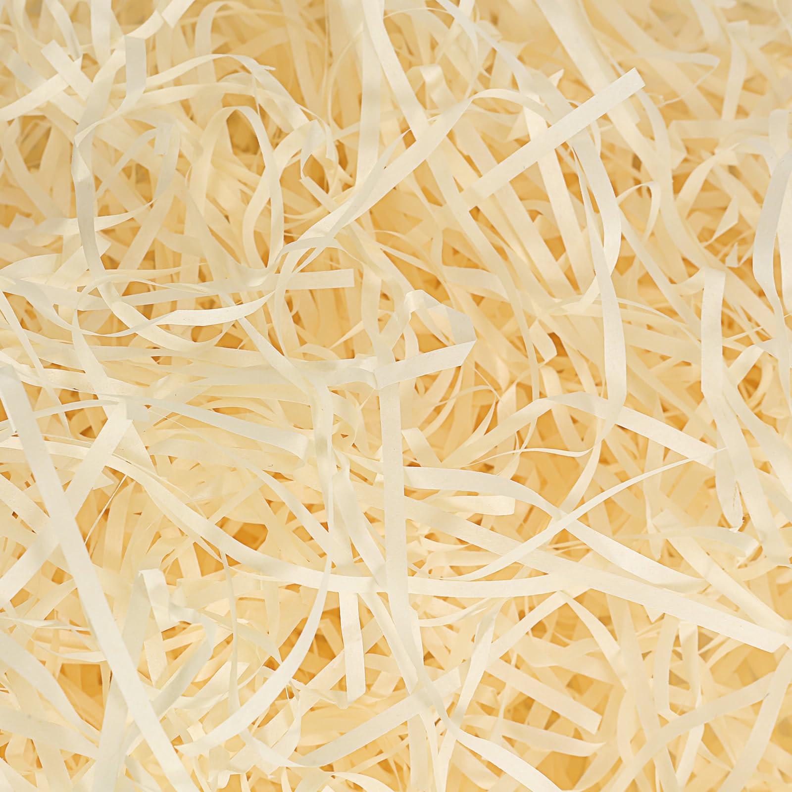 HXJDAM 500g Champagne Shredded Tissue Paper, Champagne Shredded Paper for Gift Boxes, Soft to the Touch, Ideal Gift Packaging Filler and Hamper Filling — image 1