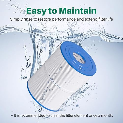 Miniatura 4 de TOREAD Filtro de repuesto certificado Watkins 31114 Tiger River Spa con certificación NSF-50, compatible con Unicel C-8465, PWK65, Filbur FC-3960,