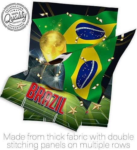 Miniatura 7 de Tapiz brasileño para decoración del hogar, decoración del hogar, patio, césped, porche, decoración de habitación, pequeñas banderas al aire libre,