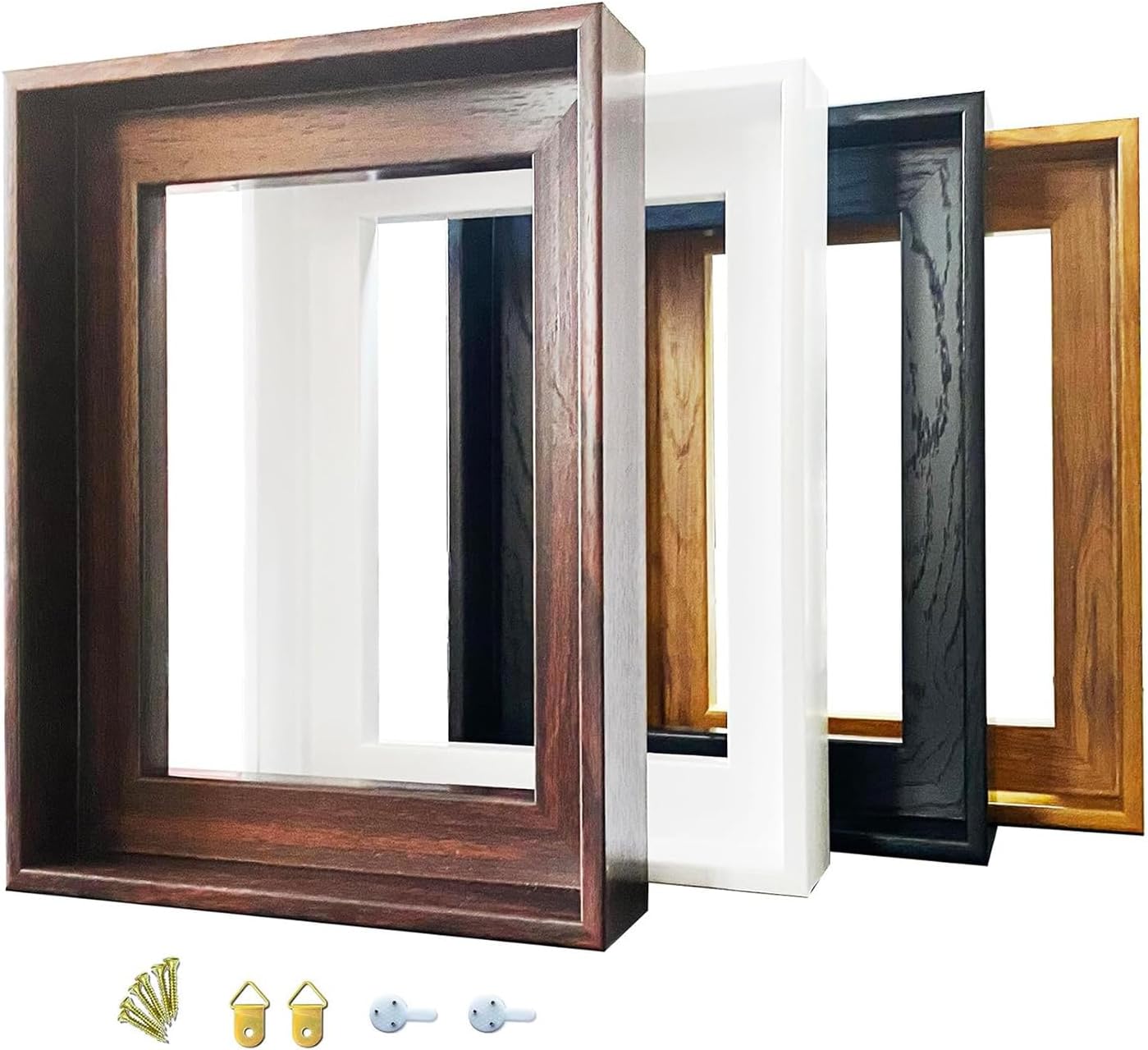 canvas floater frames, canvas floating frame canvas frame wall art decor for 1 1/4 inches deeps custom size finished removable stretched wall art wall decor black 24 x 36 in