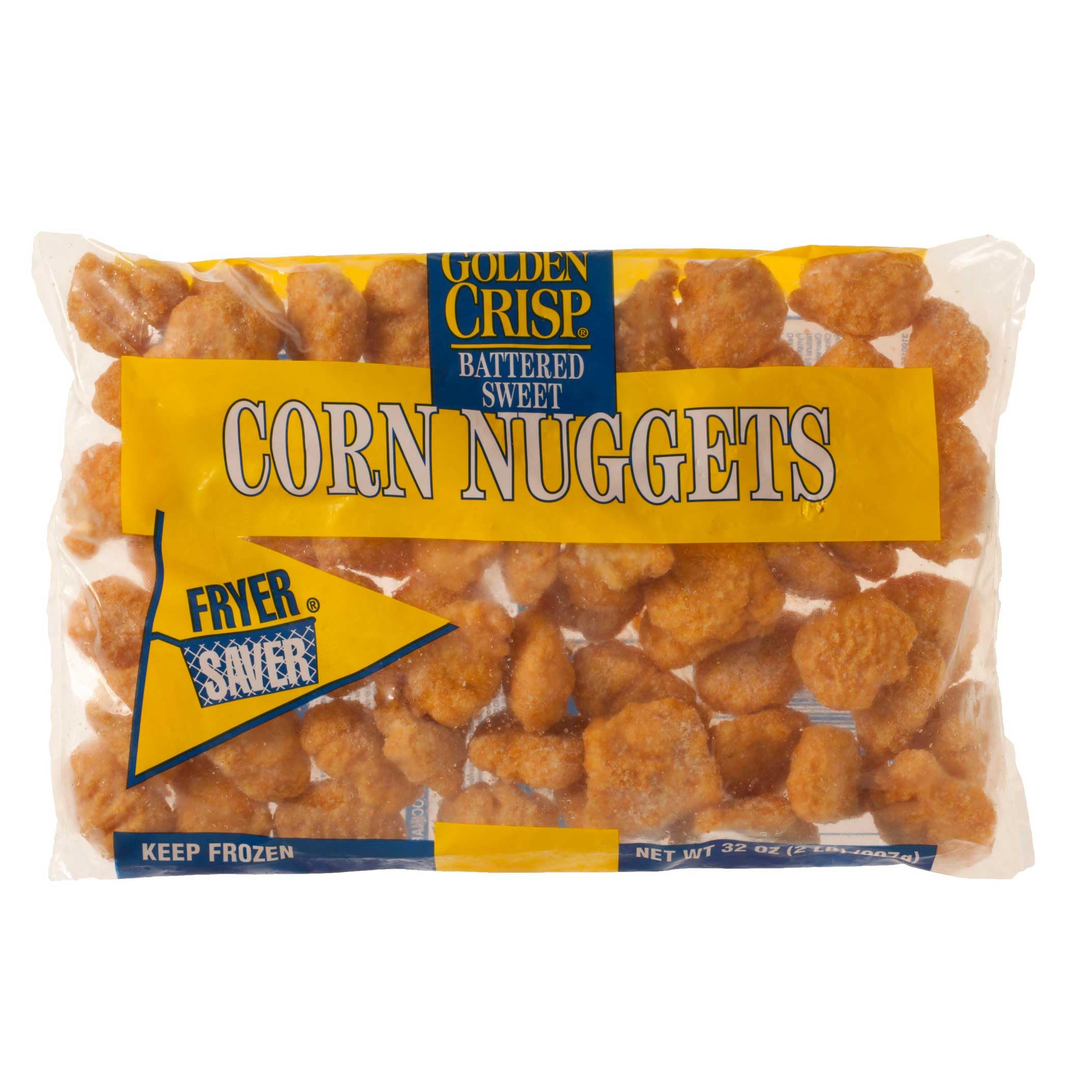 McCain Golden Crisp Fryersaver Battered Sweet Corn Nugget - Appetizer 2 Pound -- 6 per case. product thumbnail 4