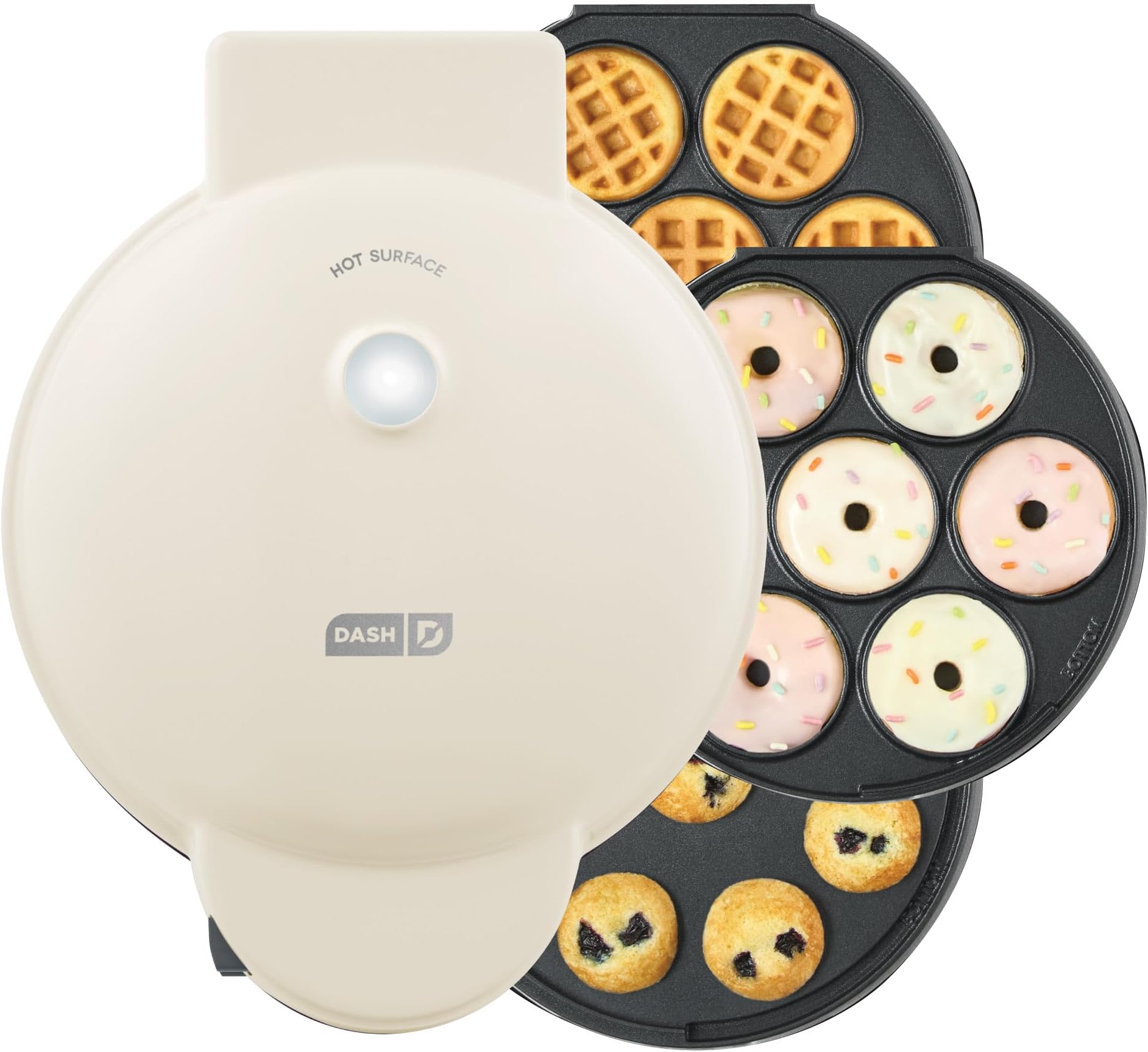 DASH DIM813GBCM04 MultiMaker Treat Maker System, Cream