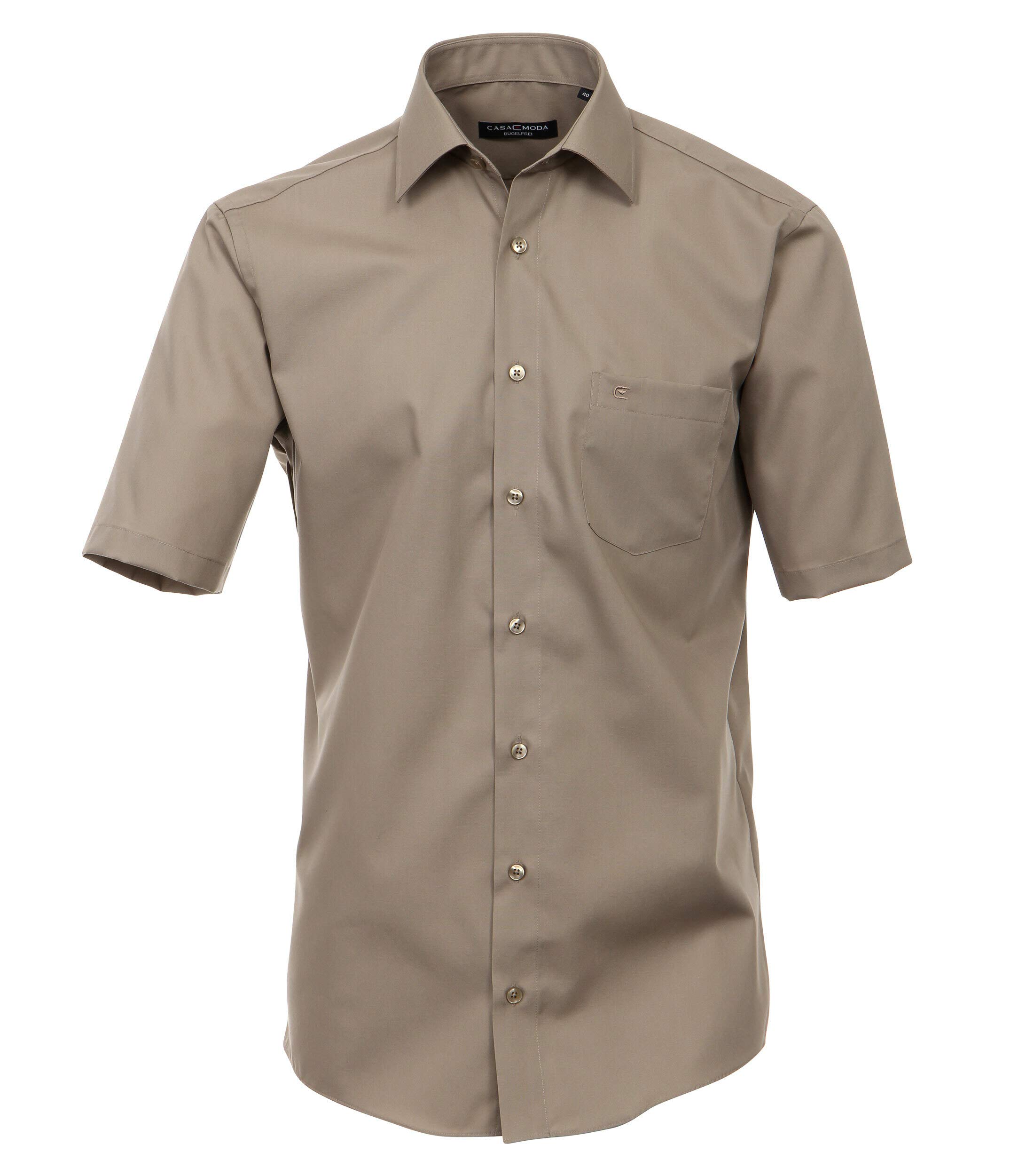 CASAMODA Herren T-Shirt unifarben 004200 Hautsympathisch
