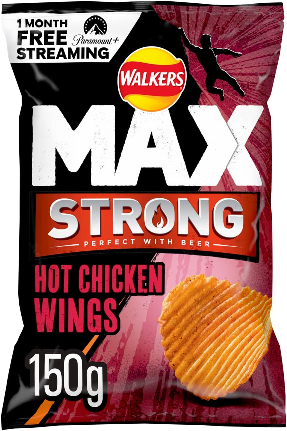 Amazon.com: Walkers Max Punchy Paprika Crisps, 6x27g