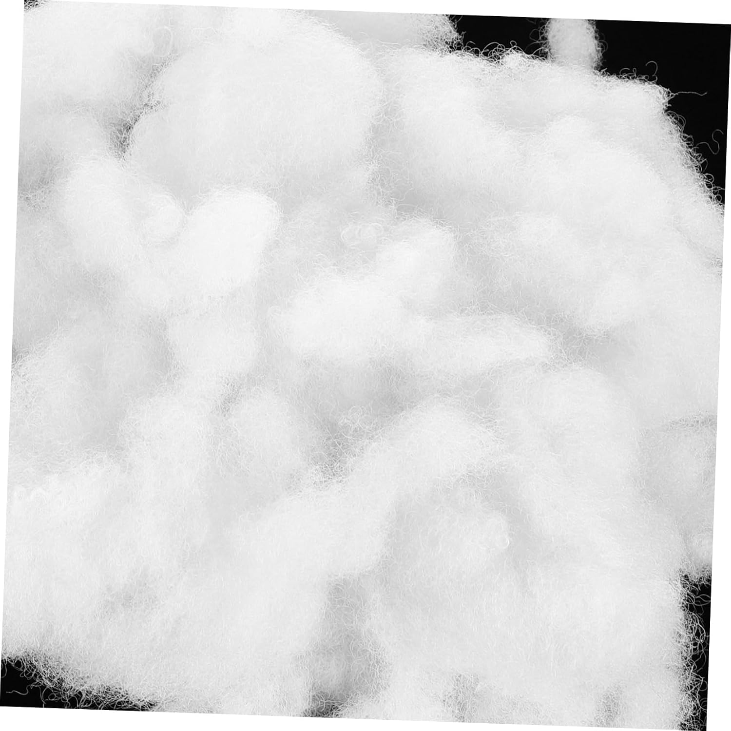 FUTUREORYY High Elastic PP Cotton Stuffing for Toys and Pillows 500g Polyester Fiber Fill for Crafts Soft and Lightweight Filling for Stuffed Animals and Crochet Decorations