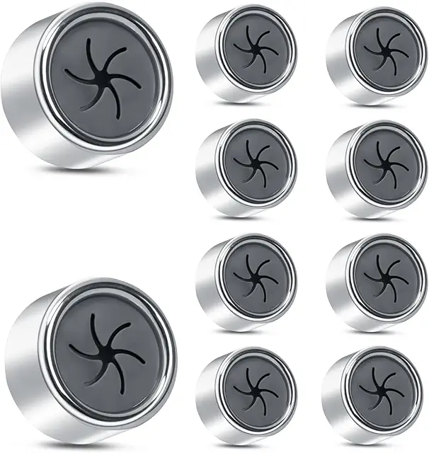 Alyvisun 4-Pack Self-Adhesive Towel Hooks - No Drill Kitchen & Bathroom Holders