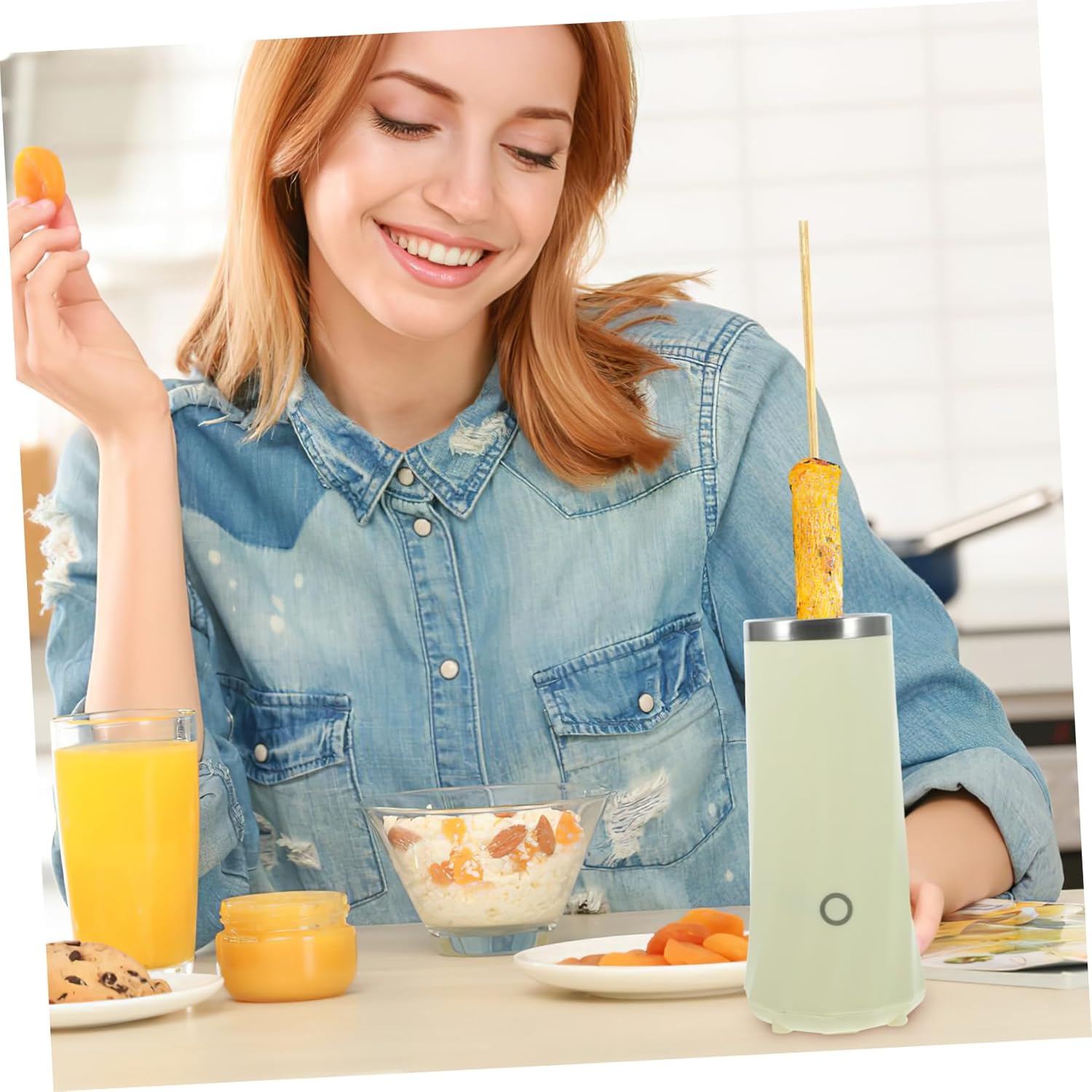 Vertical Egg Sausage Making Machine Automatic Roll Machine Small Breakfast Maker Electric Kitchen Tools