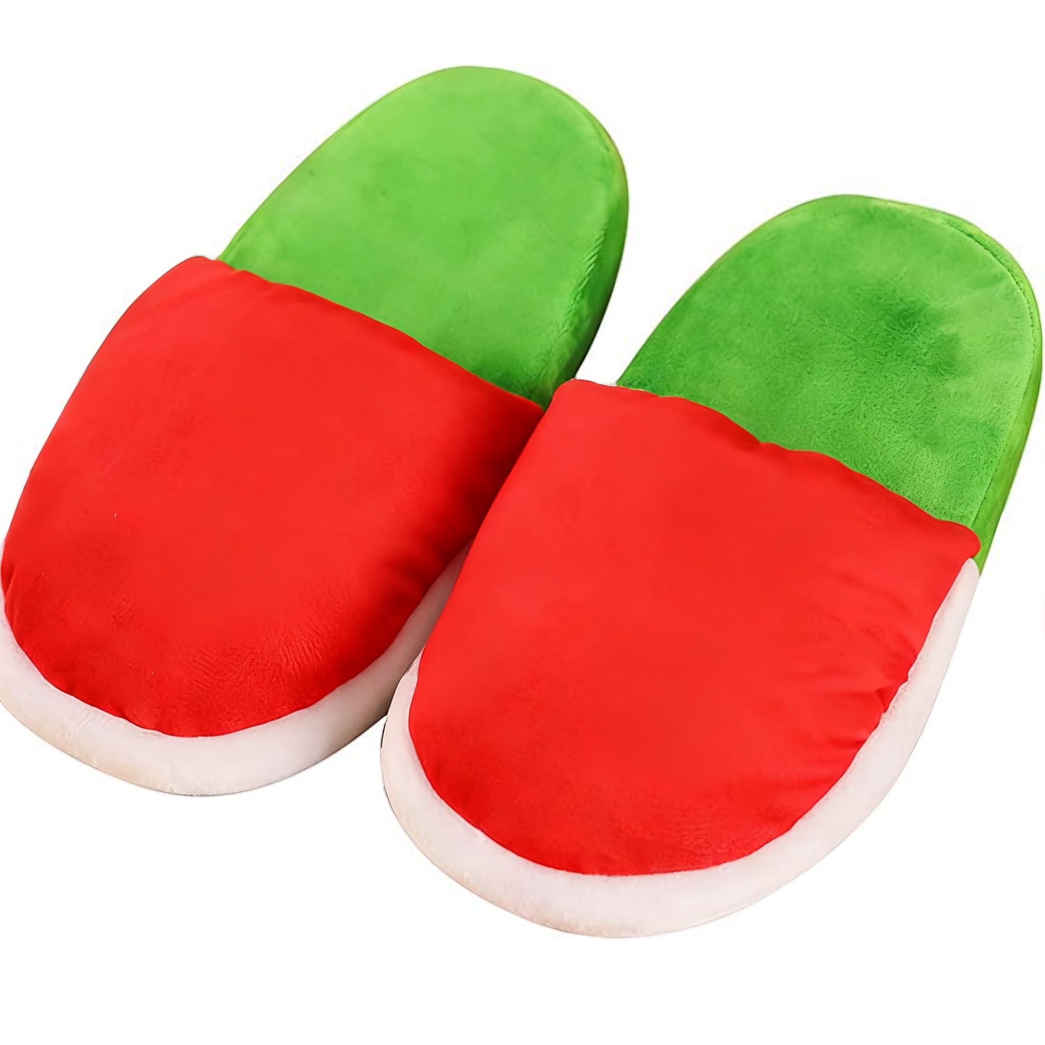 Lopbraa (Piranha Plants) - Piranha Plants Cannibal Flower Style Plush Slippers Loafer with Pipe Pot Holder for Adults Teens (Piranha Plants)