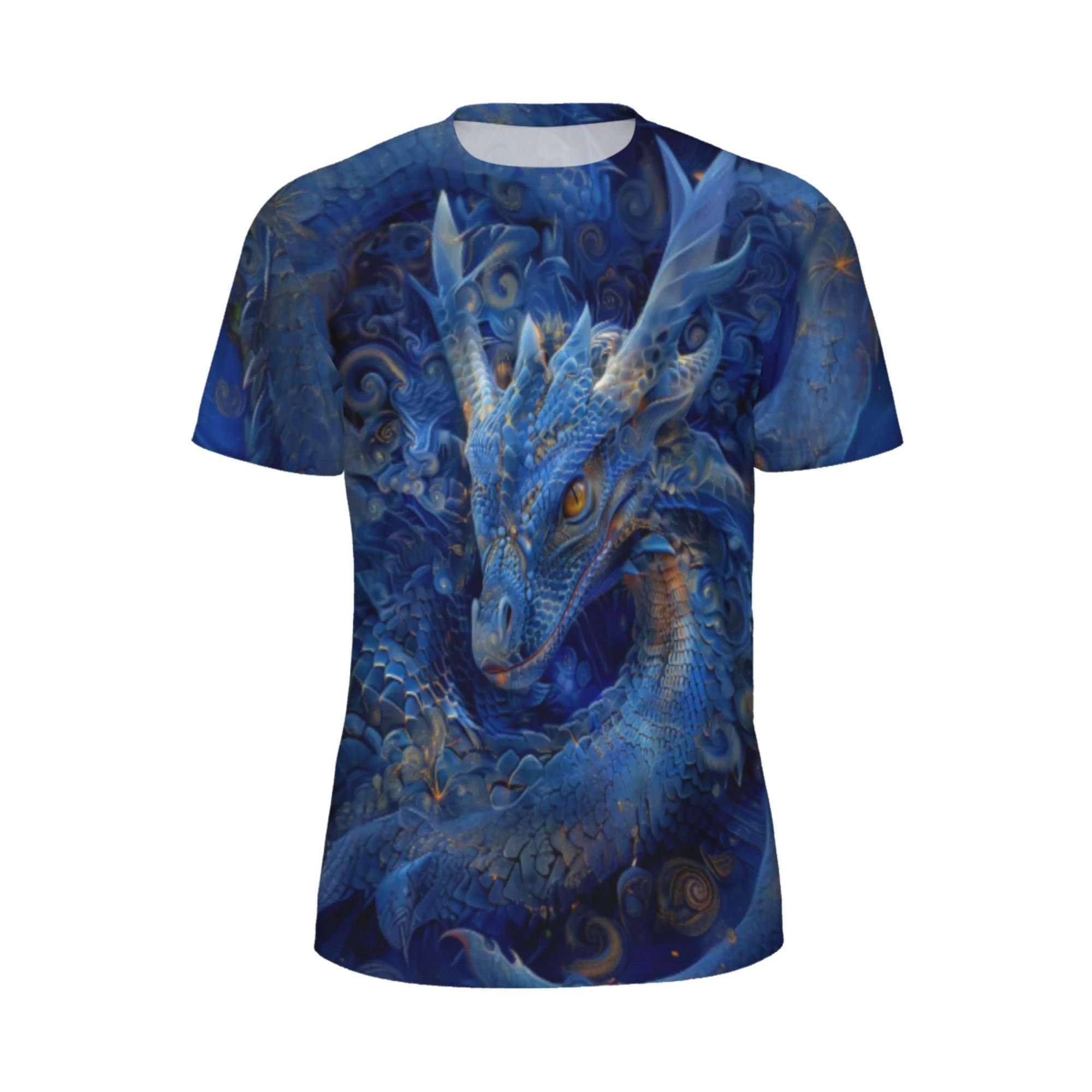 3D Pattern Print T-Shirt for Design Breathable Cool Lightweight Flexible Easy to Match Diverse and Stylish Apparel