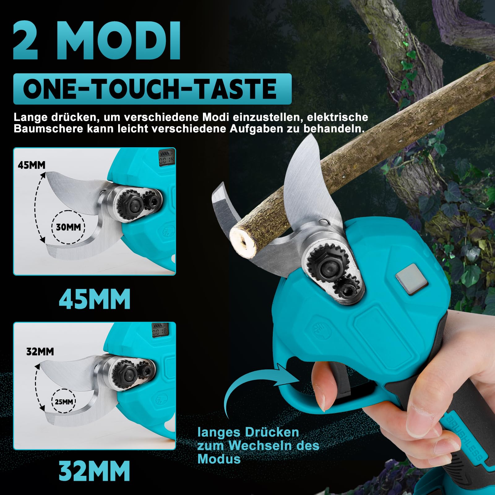 Makita 18v Akku Astschere Akku Astschere, Elektrisc Produktbild-Vorschau 5
