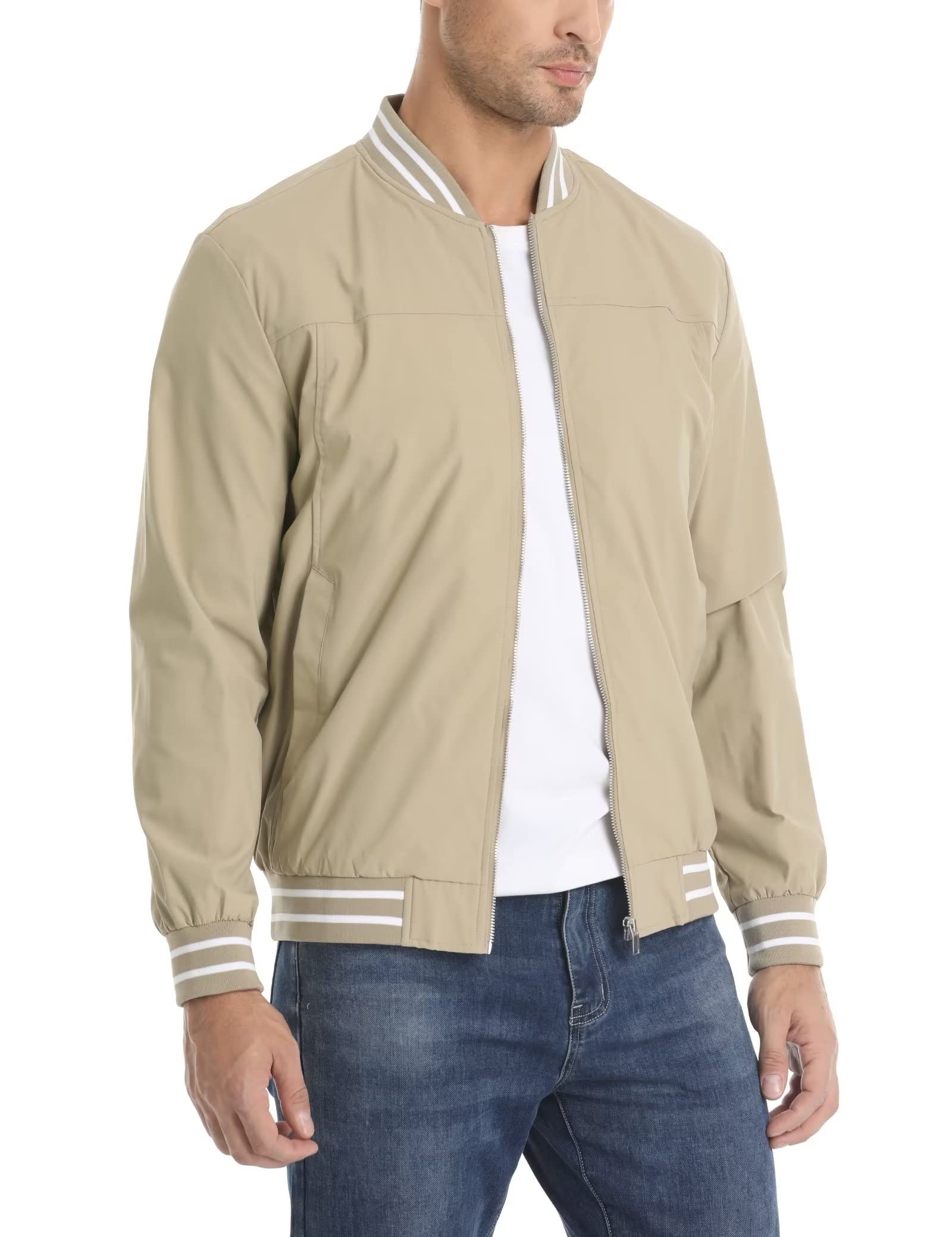 Amazon.com: MAGCOMSEN: MENS BOMBER JACKET