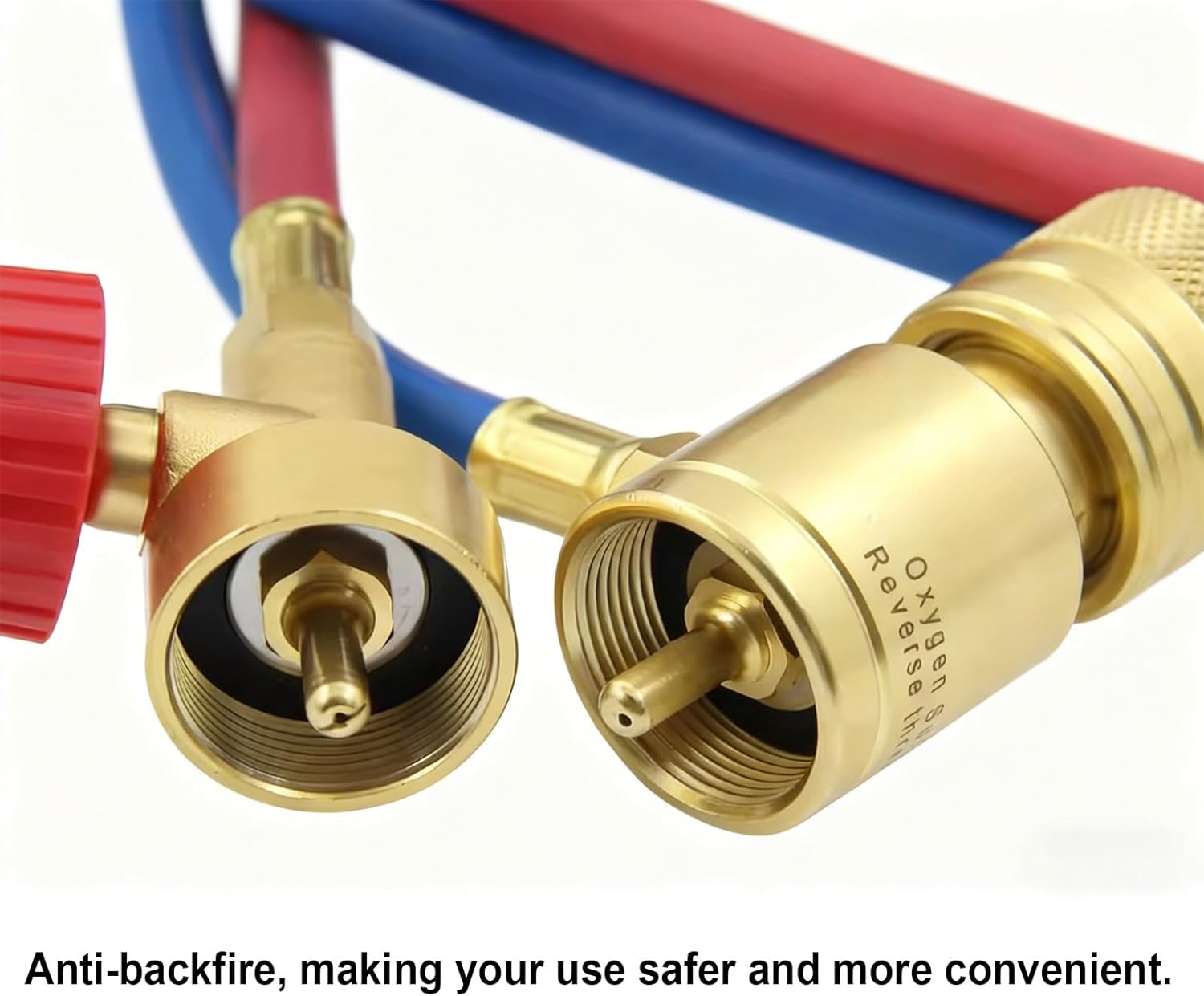 Oxygen Propane Torch Kit, Brass Brazing Torch Duel Fuel (Oxygen and MAPP PRO) for Soldering, Jewelry, HVAC, Glass Blowing Welding Gas Cutting Torch Kit