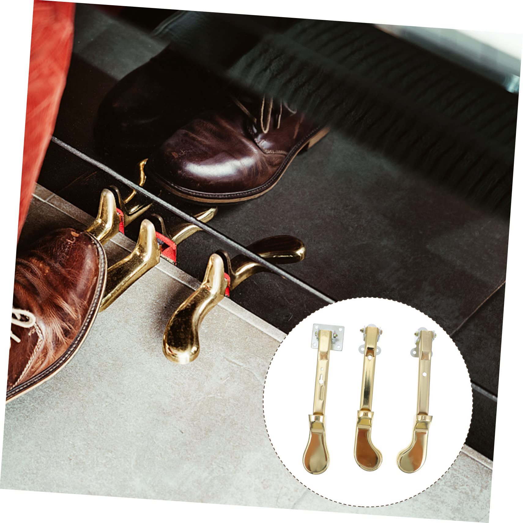 Amazon | ABOOFAN 3個 アップライト ピアノ ペダル ピアノフットペダル  