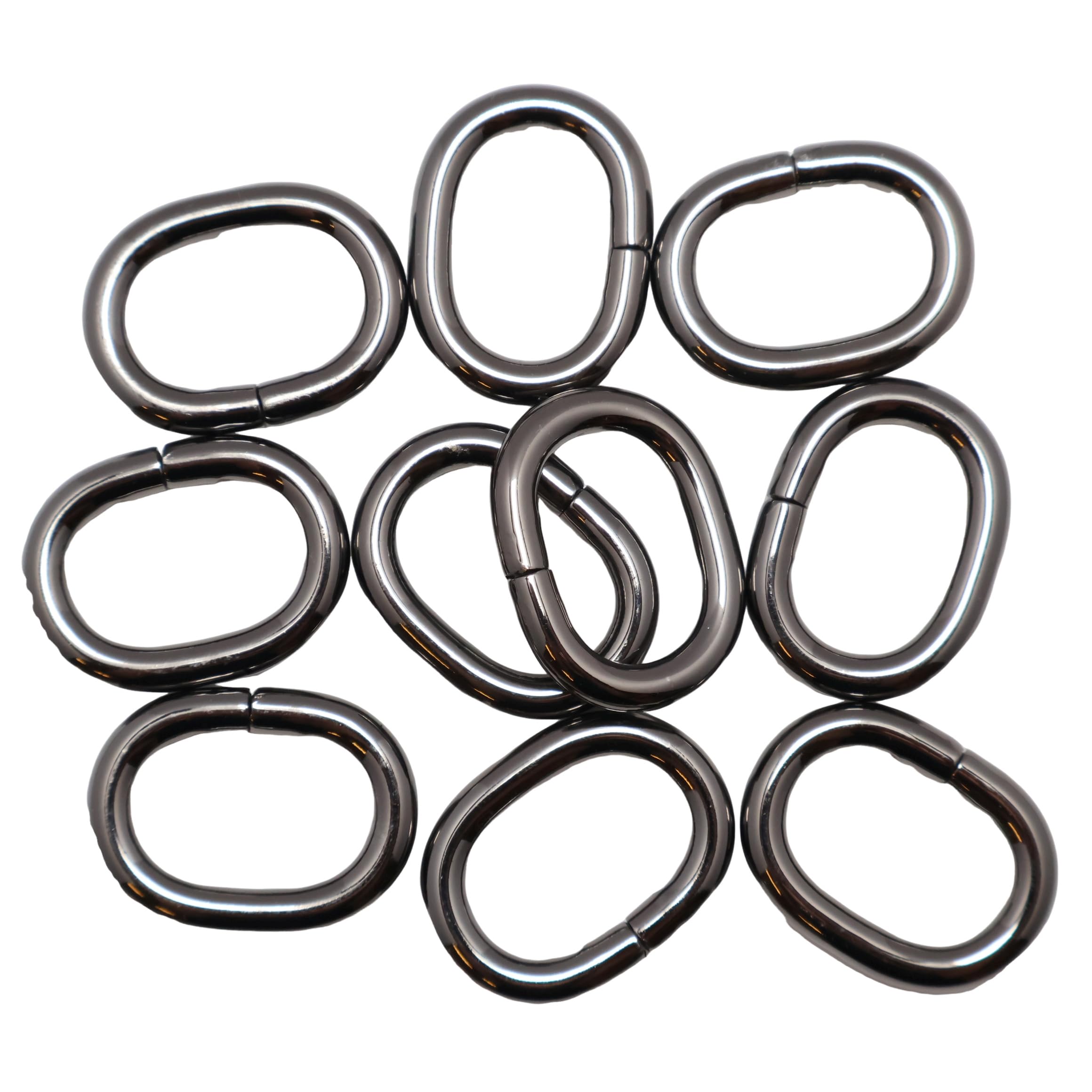 Amazon | KUKU工房 楕円カン 小判カン 内径20mm 接続パーツ 手芸用品
