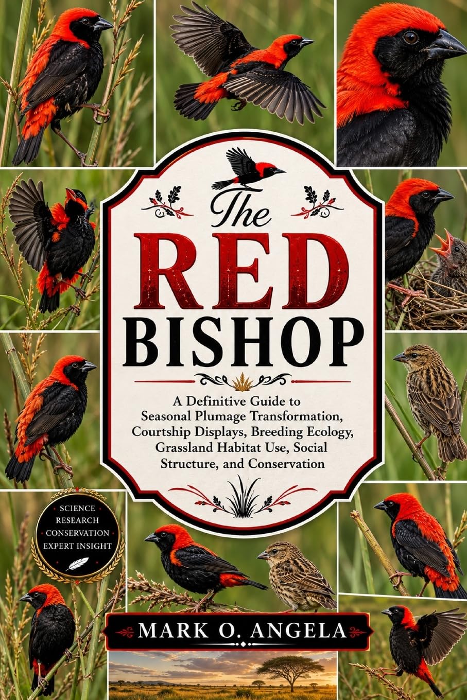RED BISHOP BIRD: A Definitive Guide to Seasonal Plumage Transformation, Courtship Displays, Breeding Ecology, Grassland Habitat Use, Social Structure, and Conservation