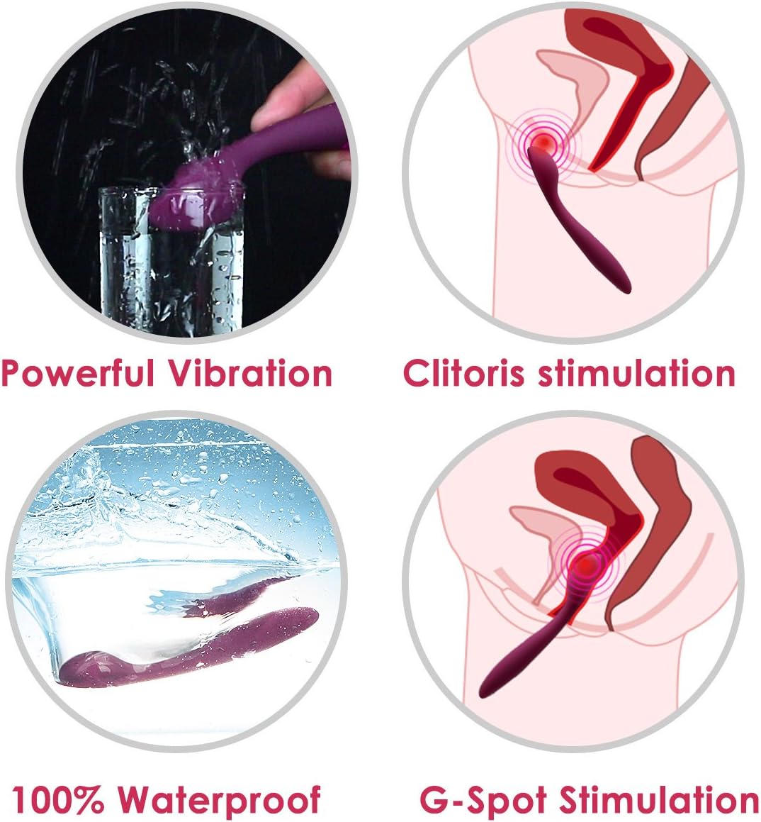 SVAKOM Keri Vibrador eléctricos y masajeador multifunción ...