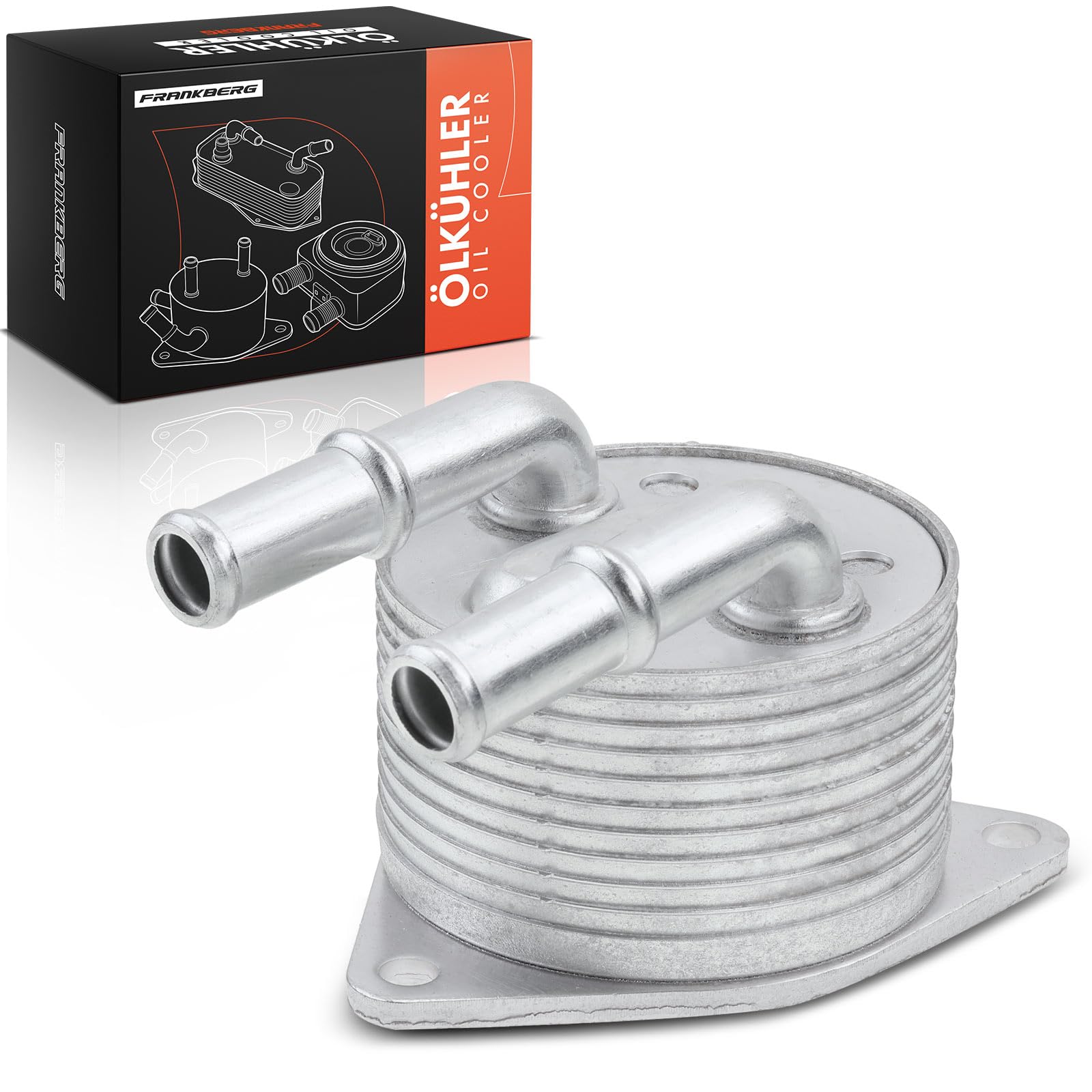 Radiatore Olio Motore Frankberg Compatibile Con Motori 1.2L/1.6L - Per Peugeot, Citroën, DS, 3008, 308, C3, 5008, Sostituisce 91123