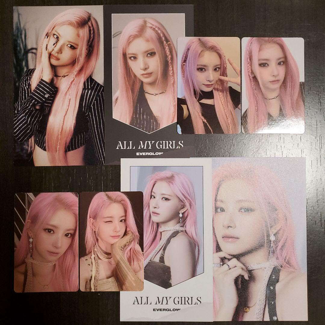 Amazon.co.jp: EVERGLOW イロン ALL MY GIRLS 封入特典フルコンプ