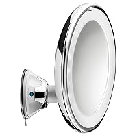 MACOM Sensation 224 SwinGo Specchio con ventosa cosmetico Ingranditore 10X con Luci