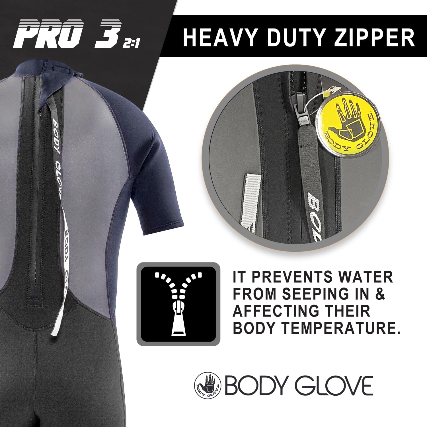 SPEARO ウェットスーツ Amazon | Body Glove Pro3 Men Shorty Spring Wetsuit 2.2mm Back Zip