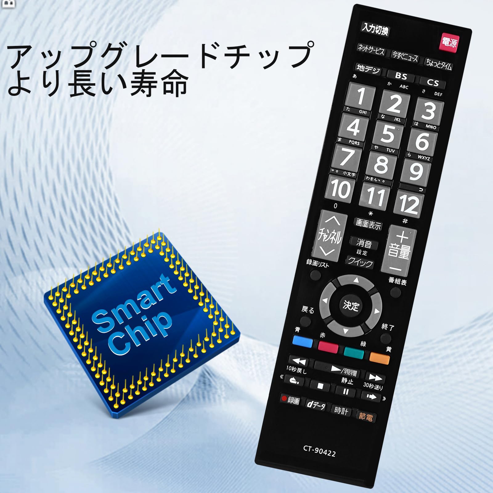 Amazon | Auilzlz CT-90422 fit for TOSHIBA 東芝 LCD TV の取り替える