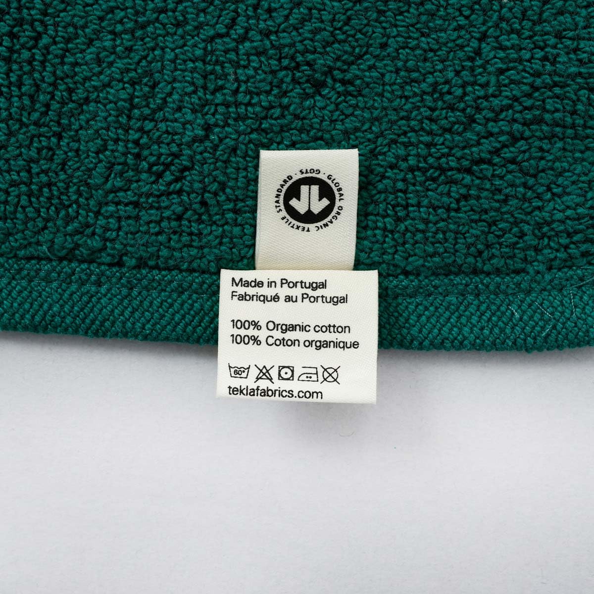 TEKLA ティールグリーン バスマット 50x70cm TEKLA ティールグリーン バスマット 50x70cm TEKLA ティール