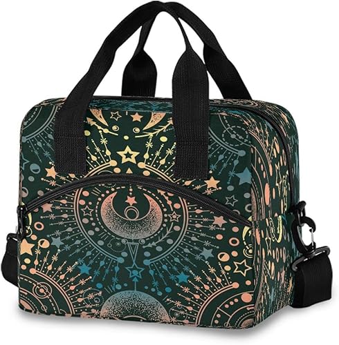 Miniatura 6 de Lonchera térmica con aislamiento para baloncesto, para oficina, trabajo, picnic, senderismo, playa, organizador con correa ajustable para el hombro