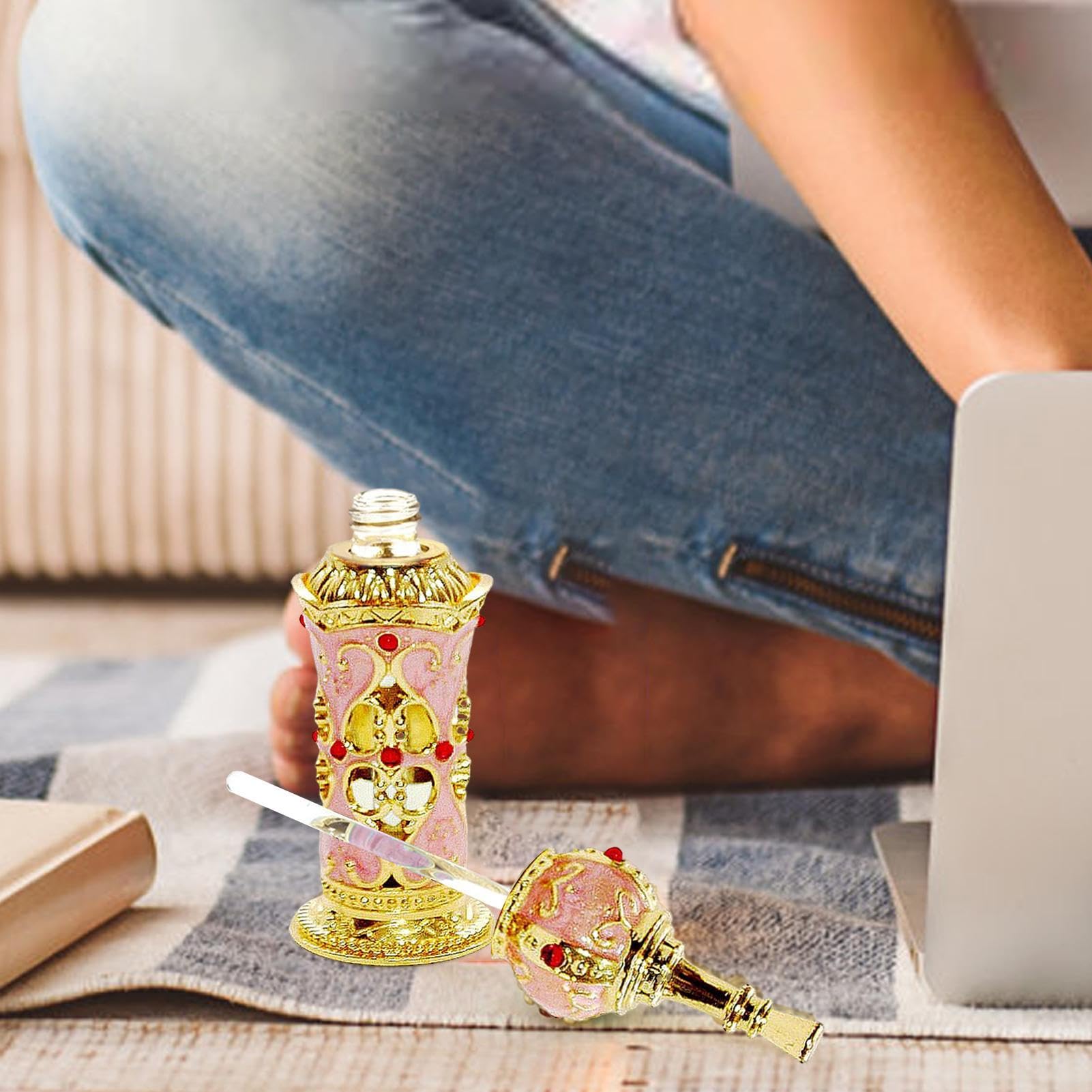 HareemAl Sultan perfumy, skoncentrowany olejek perfumowany dla kobiet, arabskie perfumy, trwały skoncentrowany olejek zapachowy, osobisty zapach olejków zapachowych na imprezę lub prezent