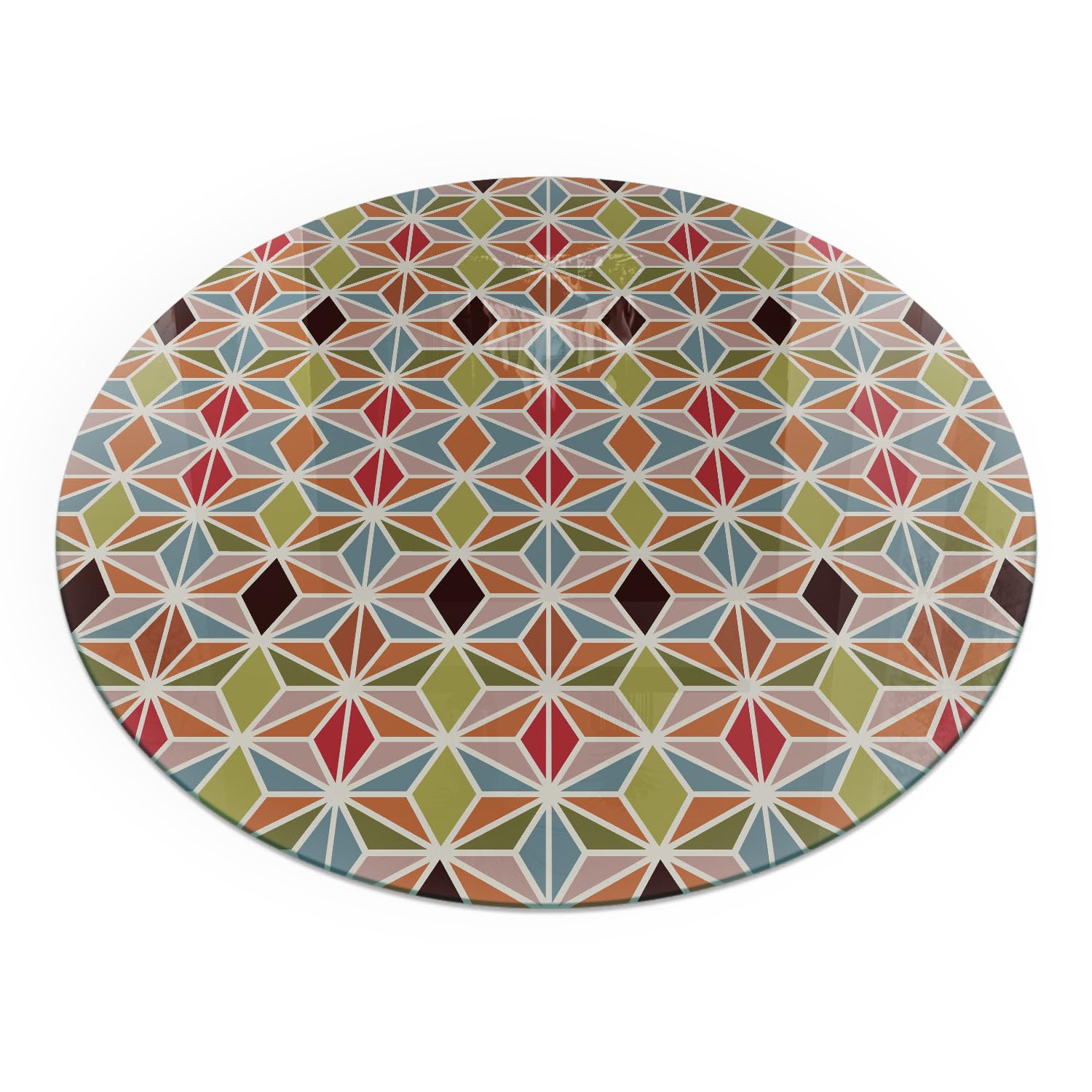 Verre de cheminée 90 cm revêtement sol protection thermique
