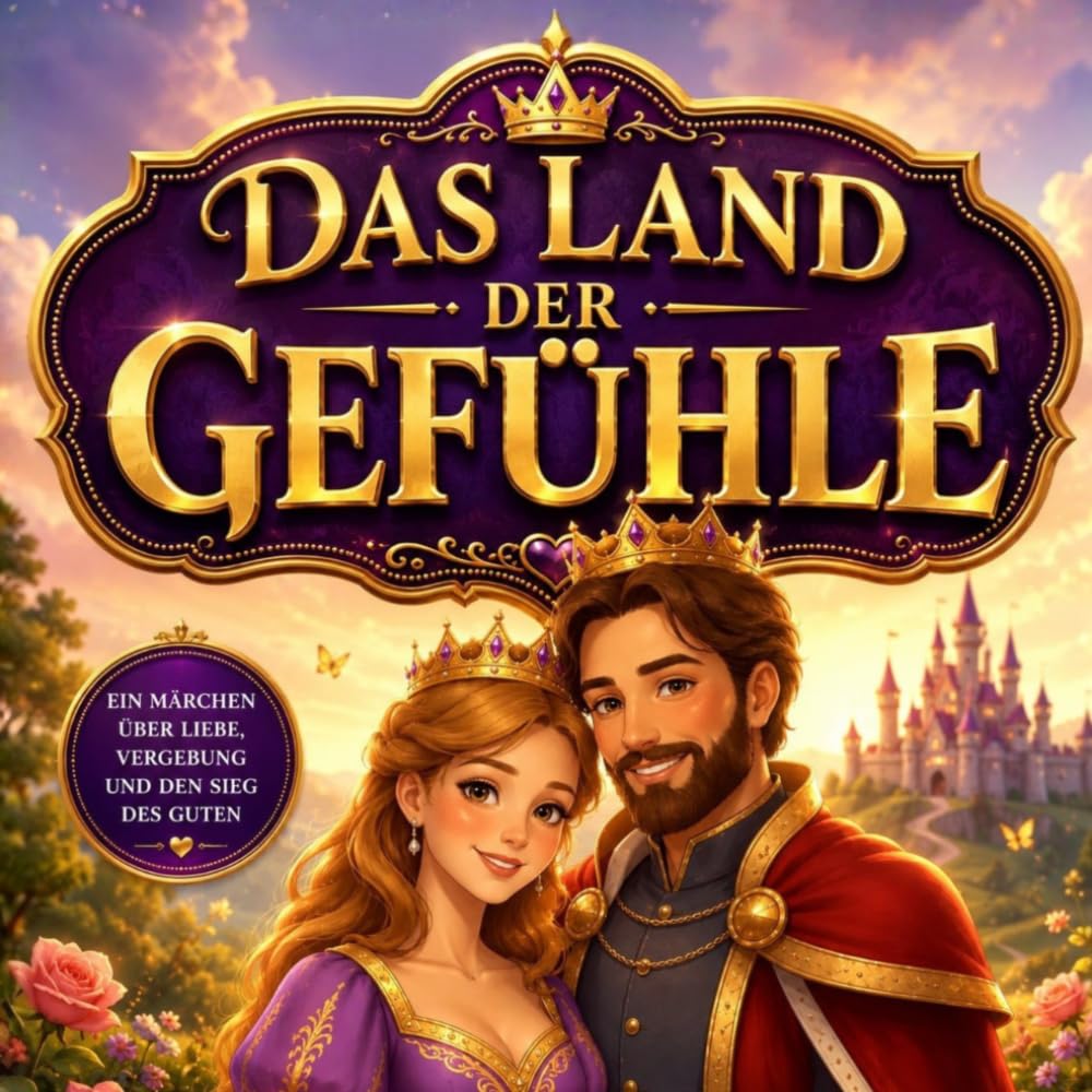 Das land der gefühle: Gefühlsbuch für Kinder. Ein Märchen über die Macht der Liebe und Vergebung – darüber, wie das Gute siegt und der Hass immer zum Absender zurückkehrt.
